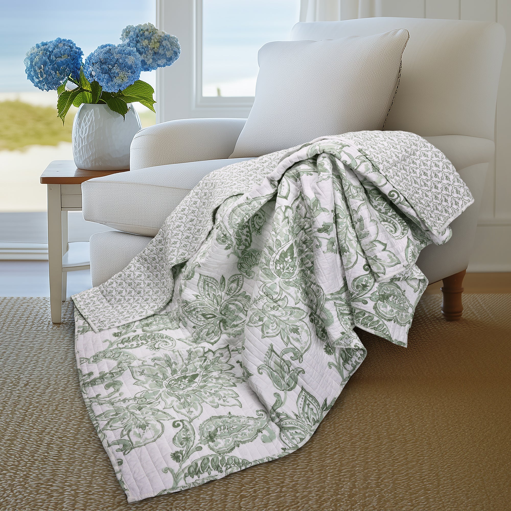 Bennett Quilted Throw