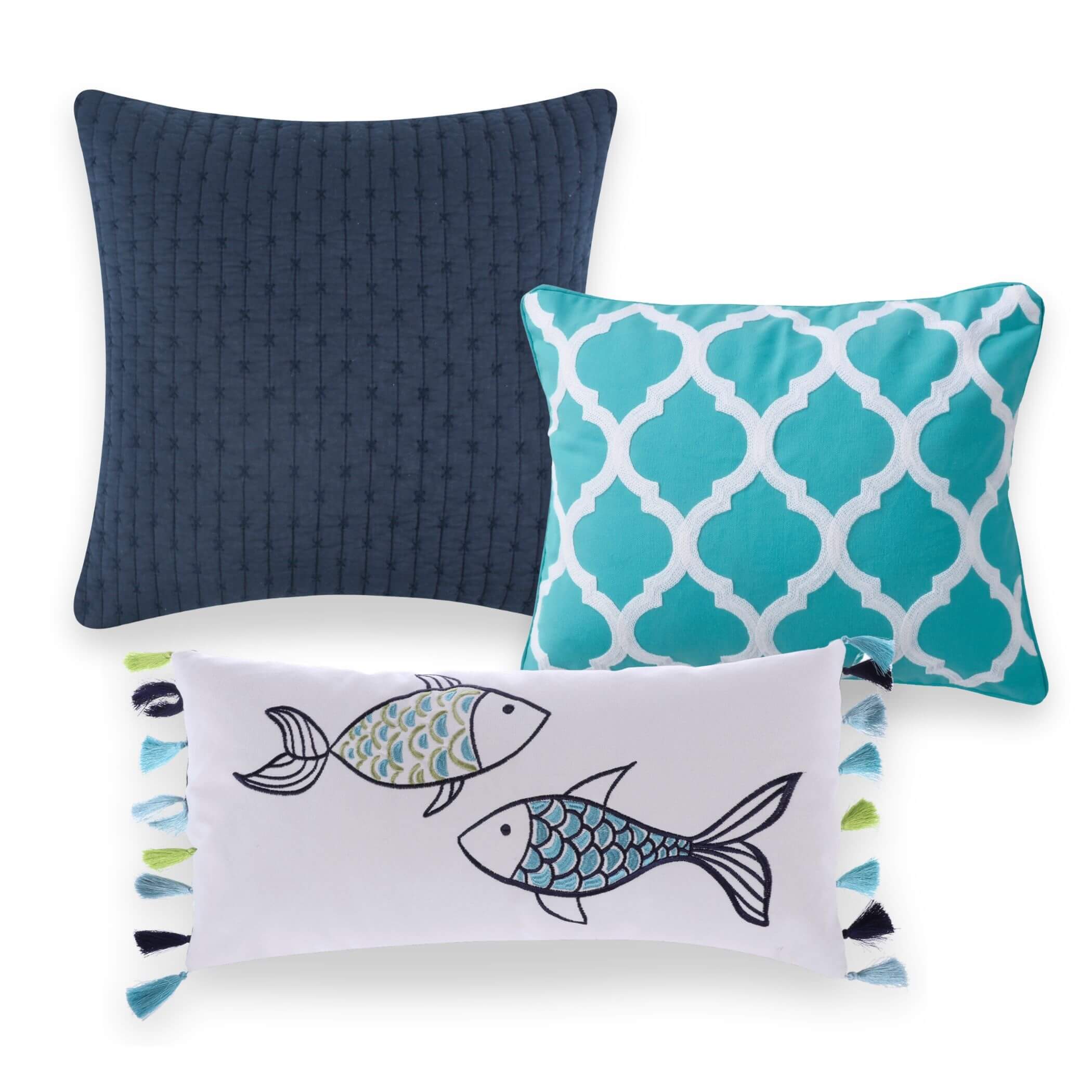 Coastal Teal Pillow Bundle