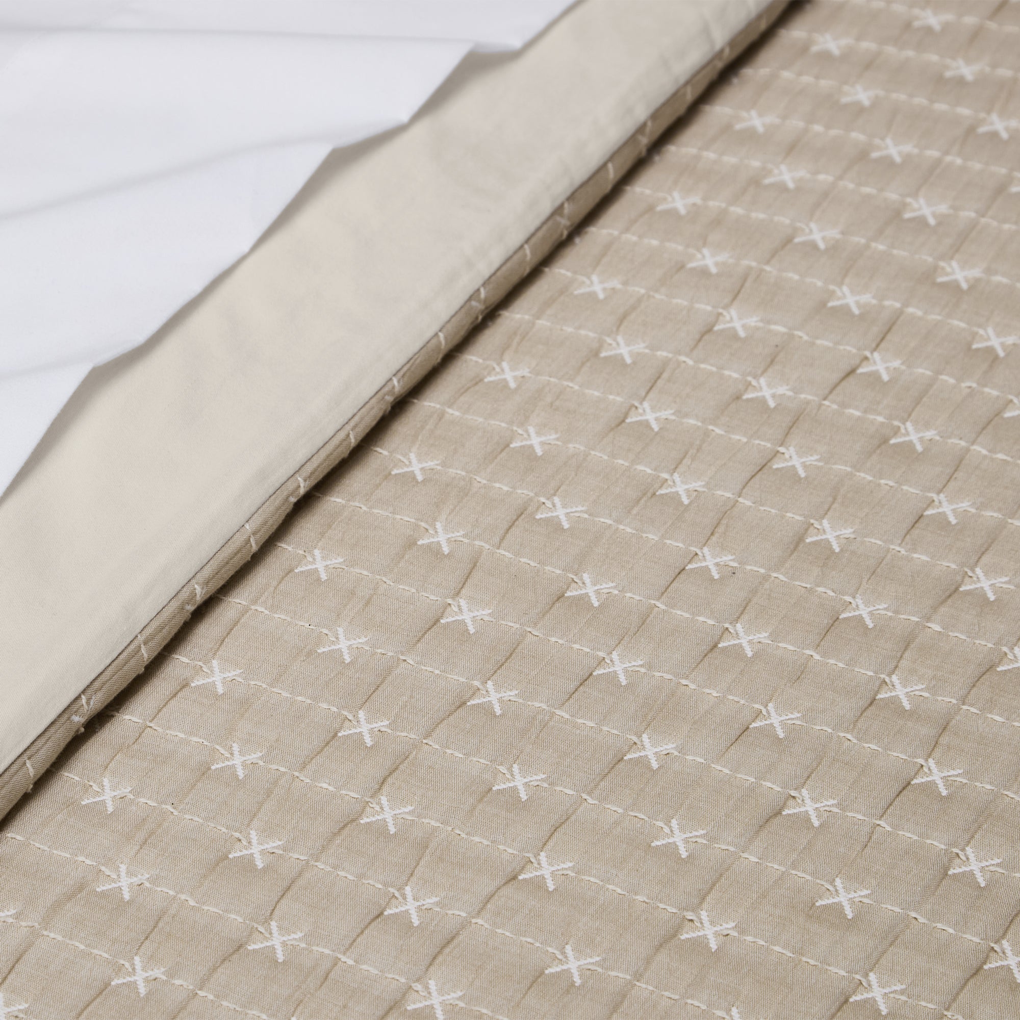 Cross Stitch Duvet Cover Set