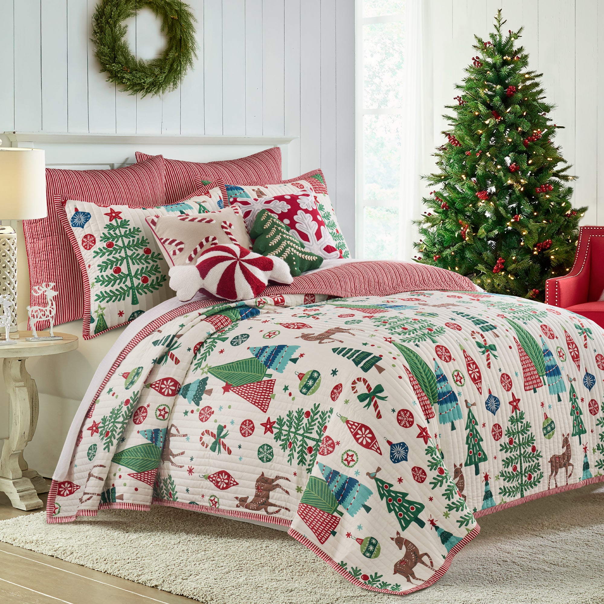 Tree Festival Quilt Set