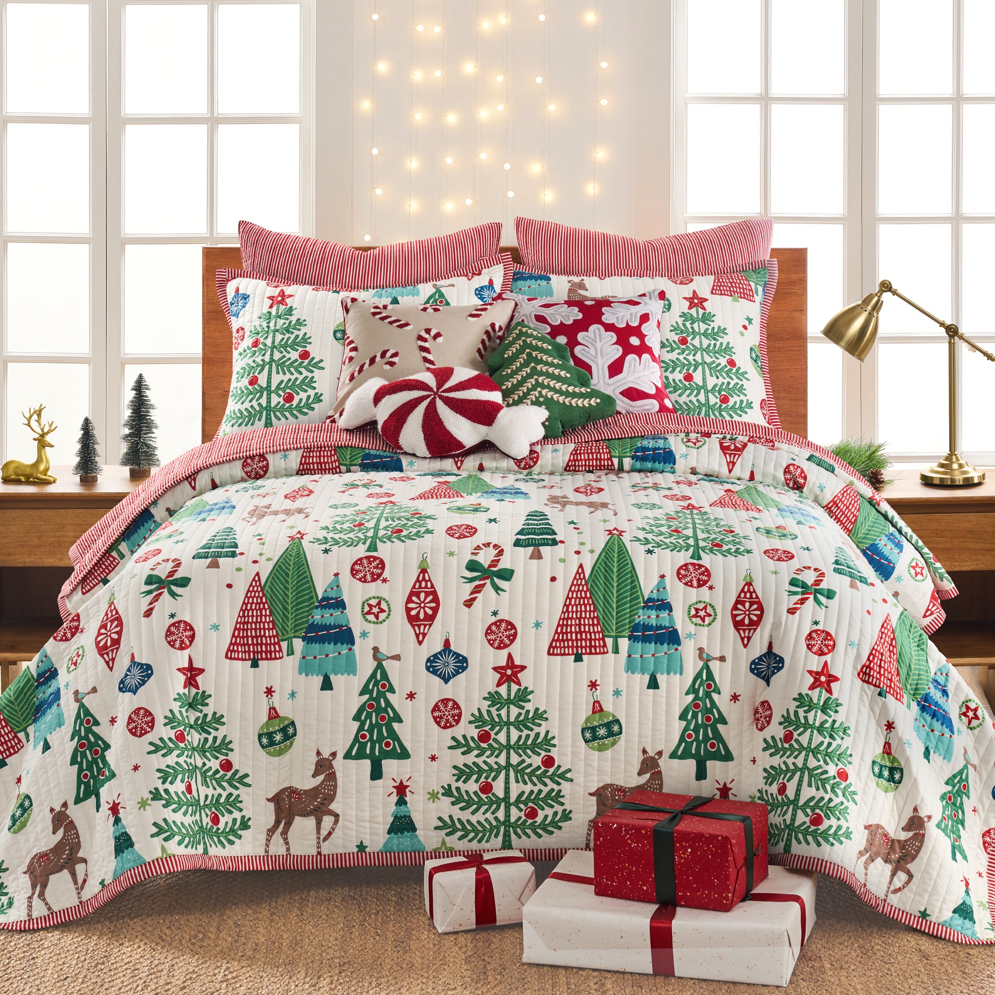 Tree Festival Quilt Set