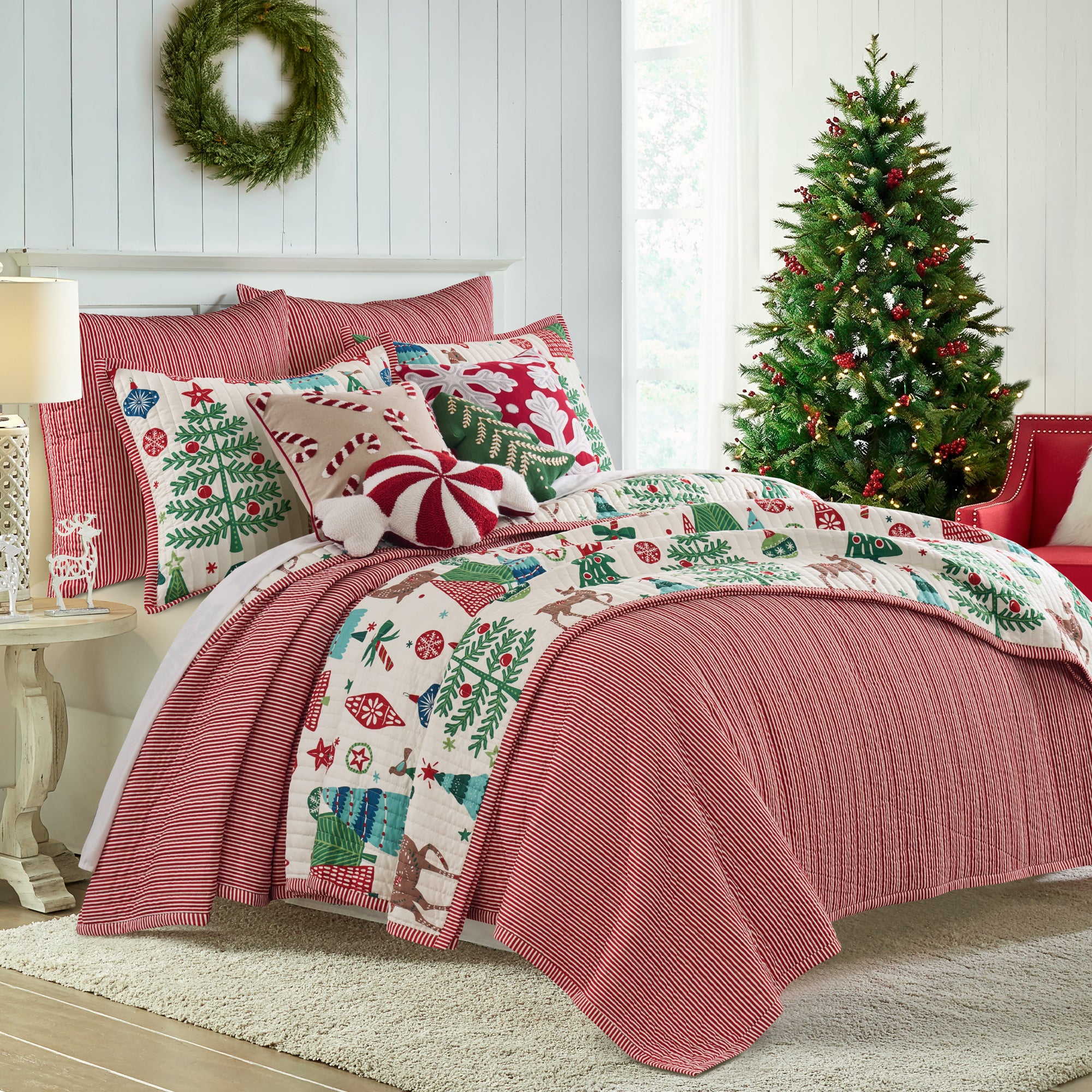 Tree Festival Quilt Set