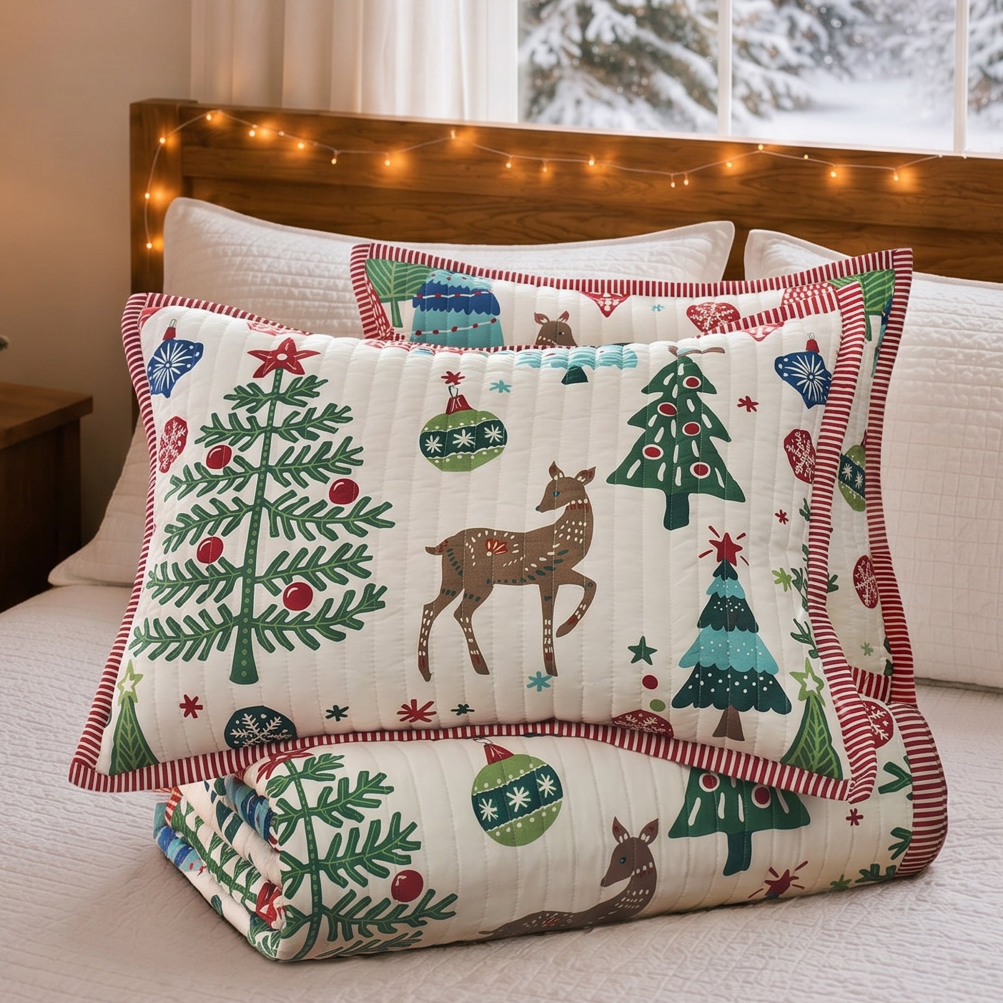 Tree Festival Quilt Set