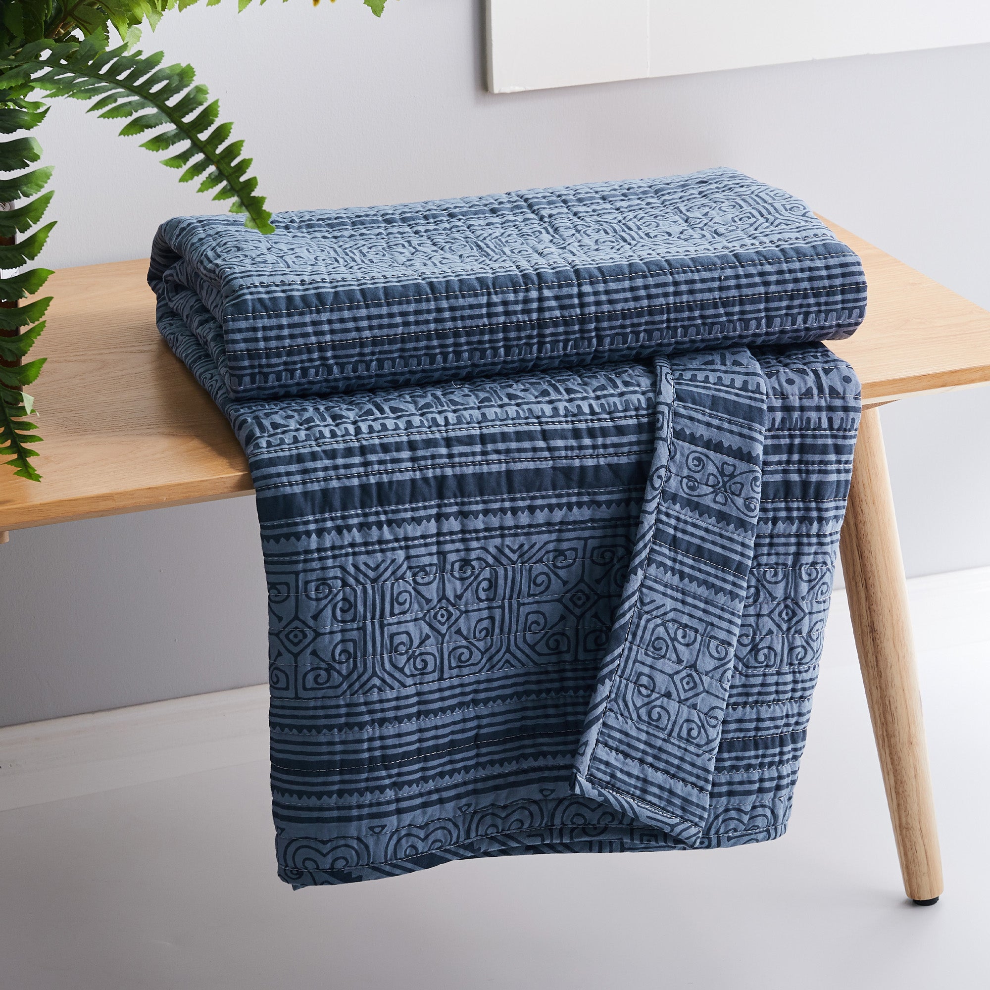 Tolteca Quilted Throw