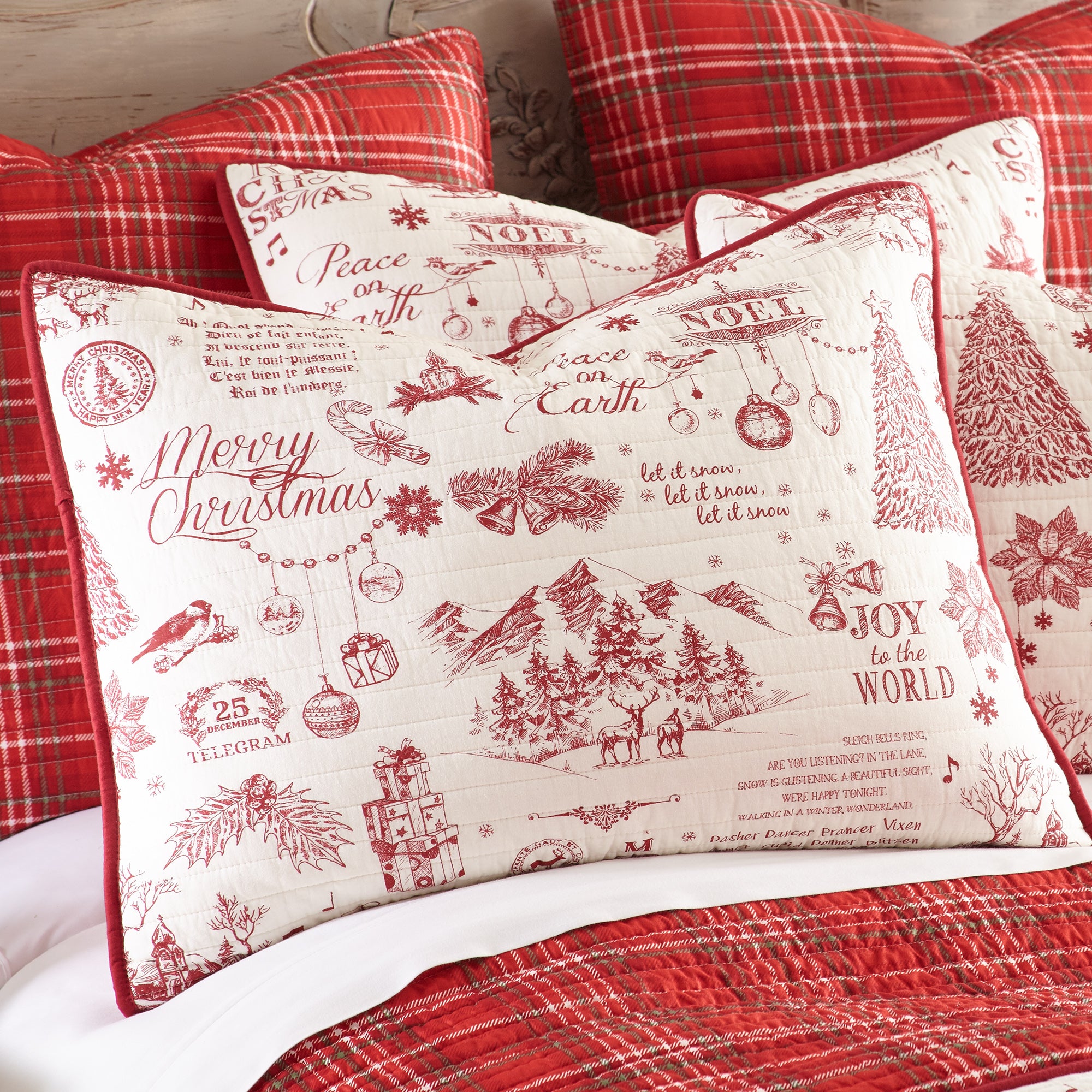 Yuletide Bedspread Set