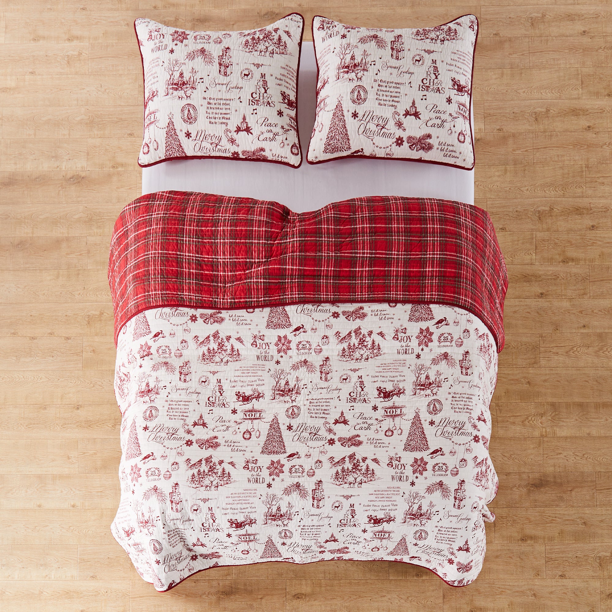 Yuletide Bedspread Set