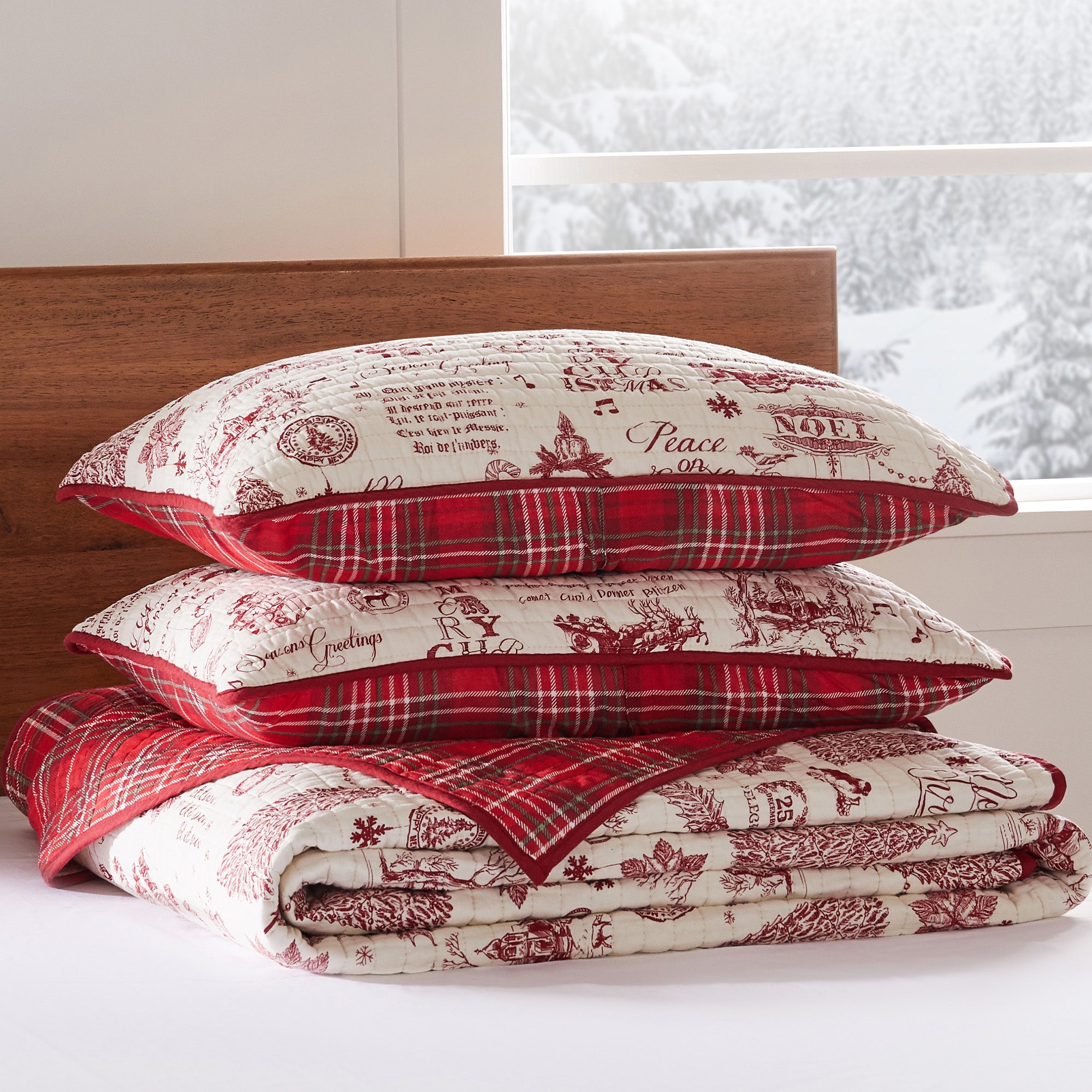 Yuletide Bedspread Set