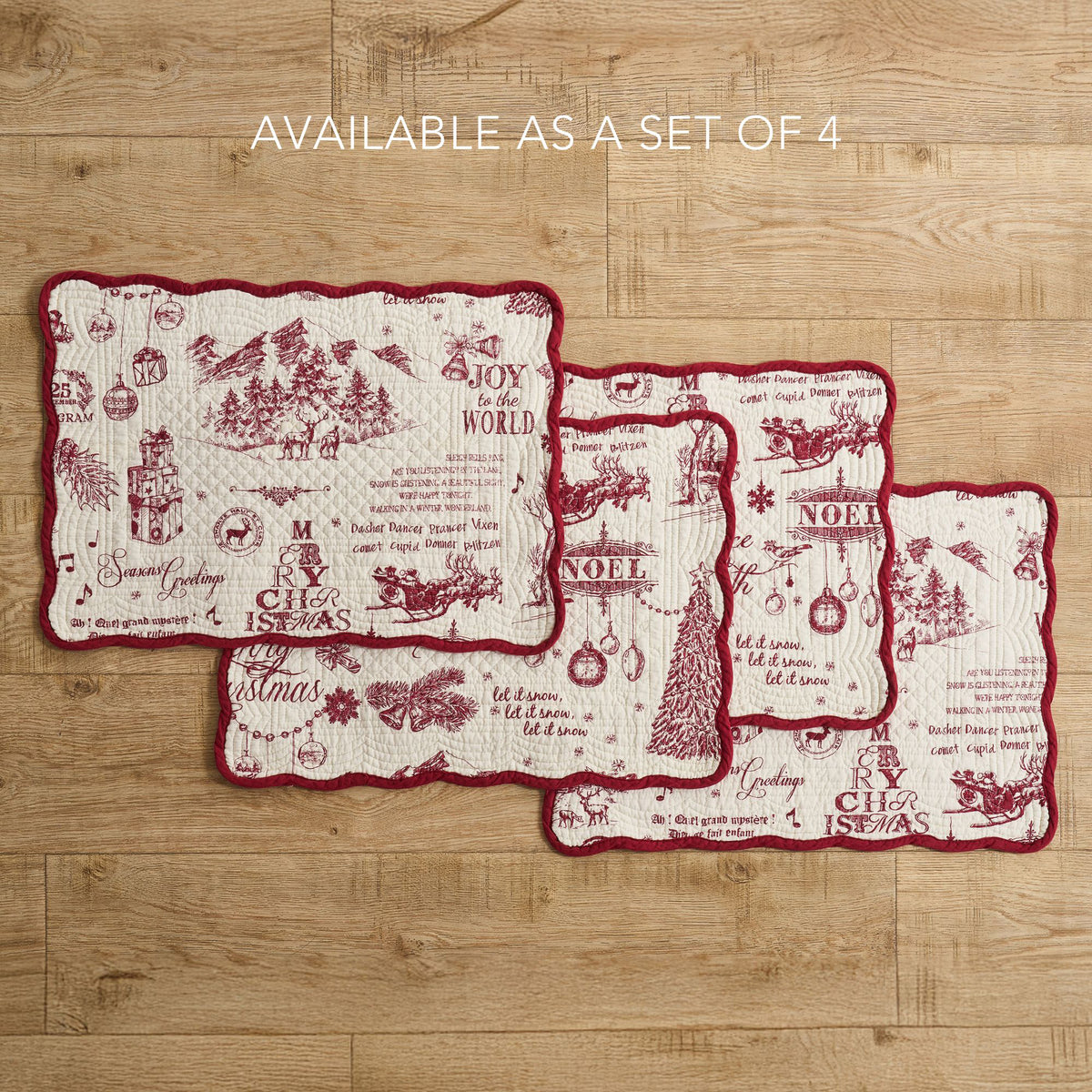 Yuletide Placemat - Set of 4