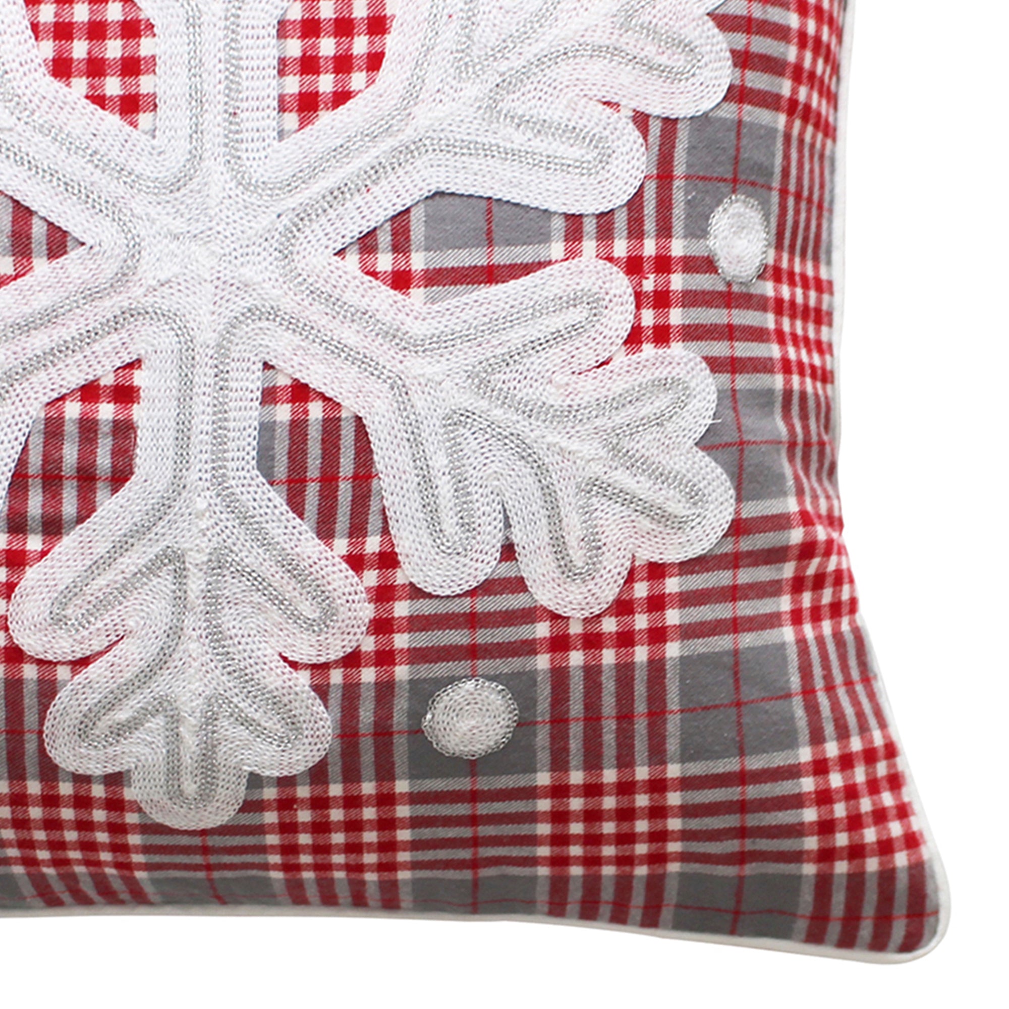 Winterland Snowflake Pillow