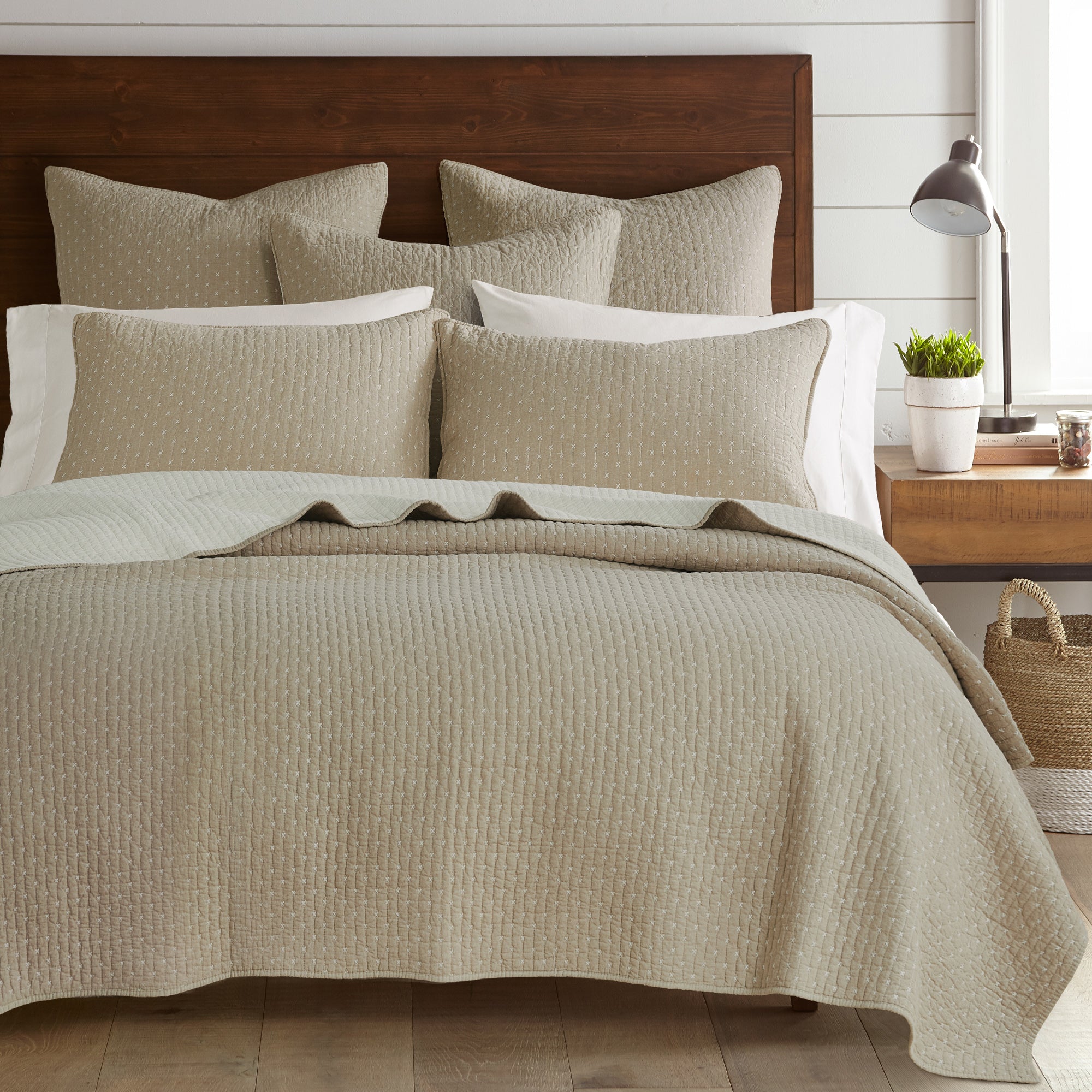 Cross Stitch Quilt Set