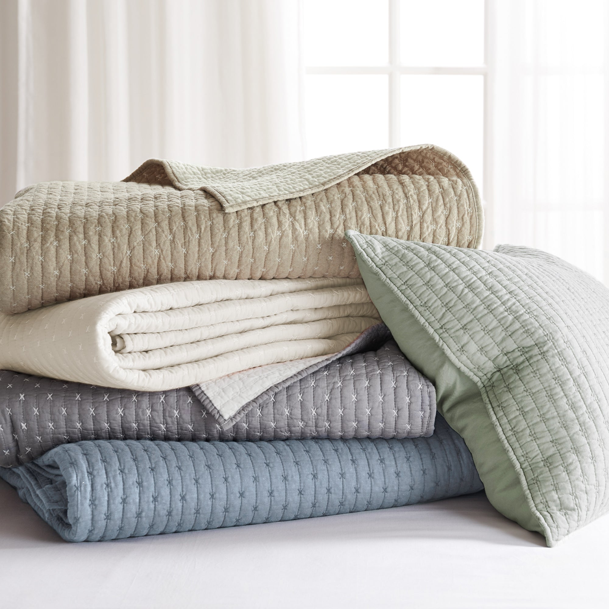 Cross Stitch Quilt Set