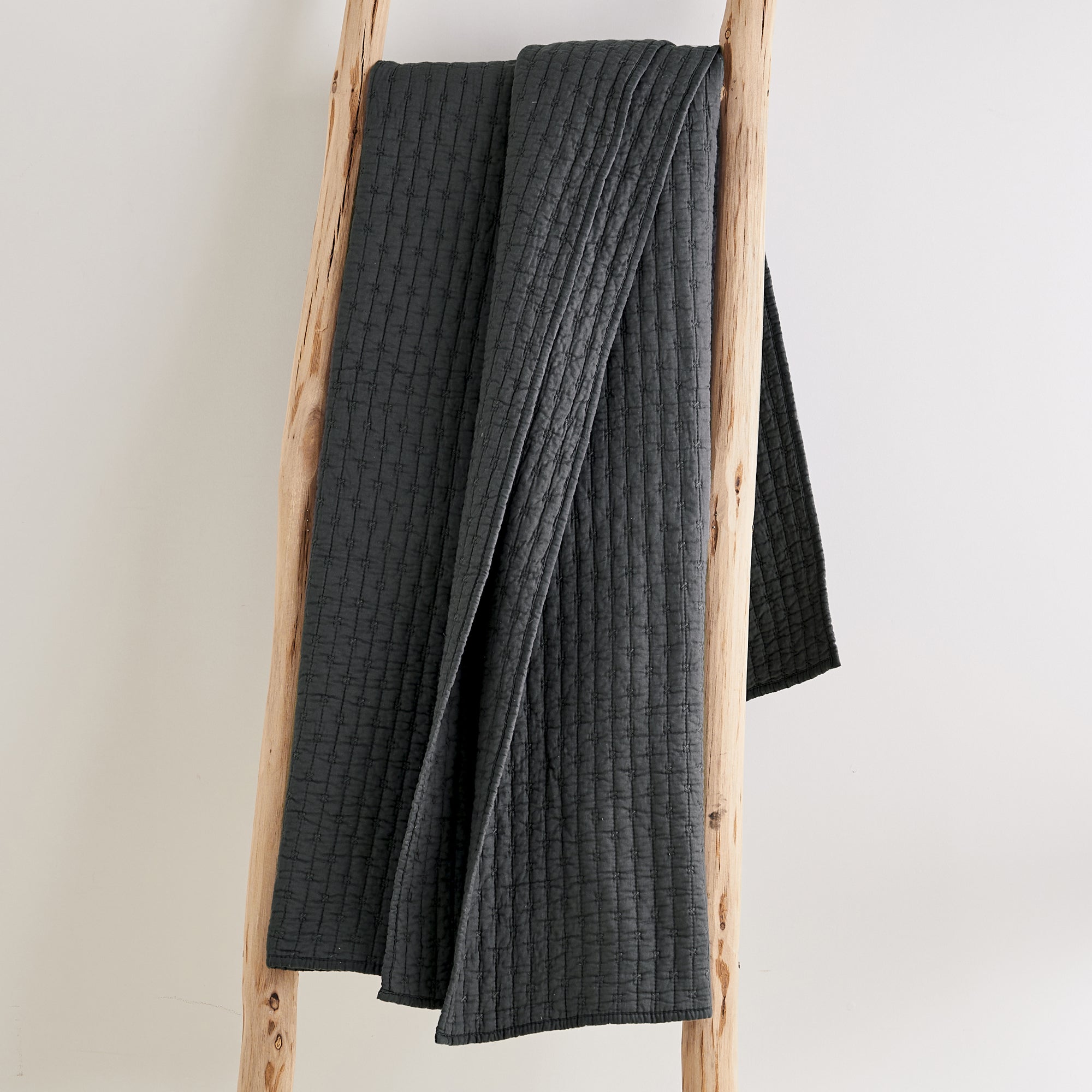 Cross Stitch Quilted Throw