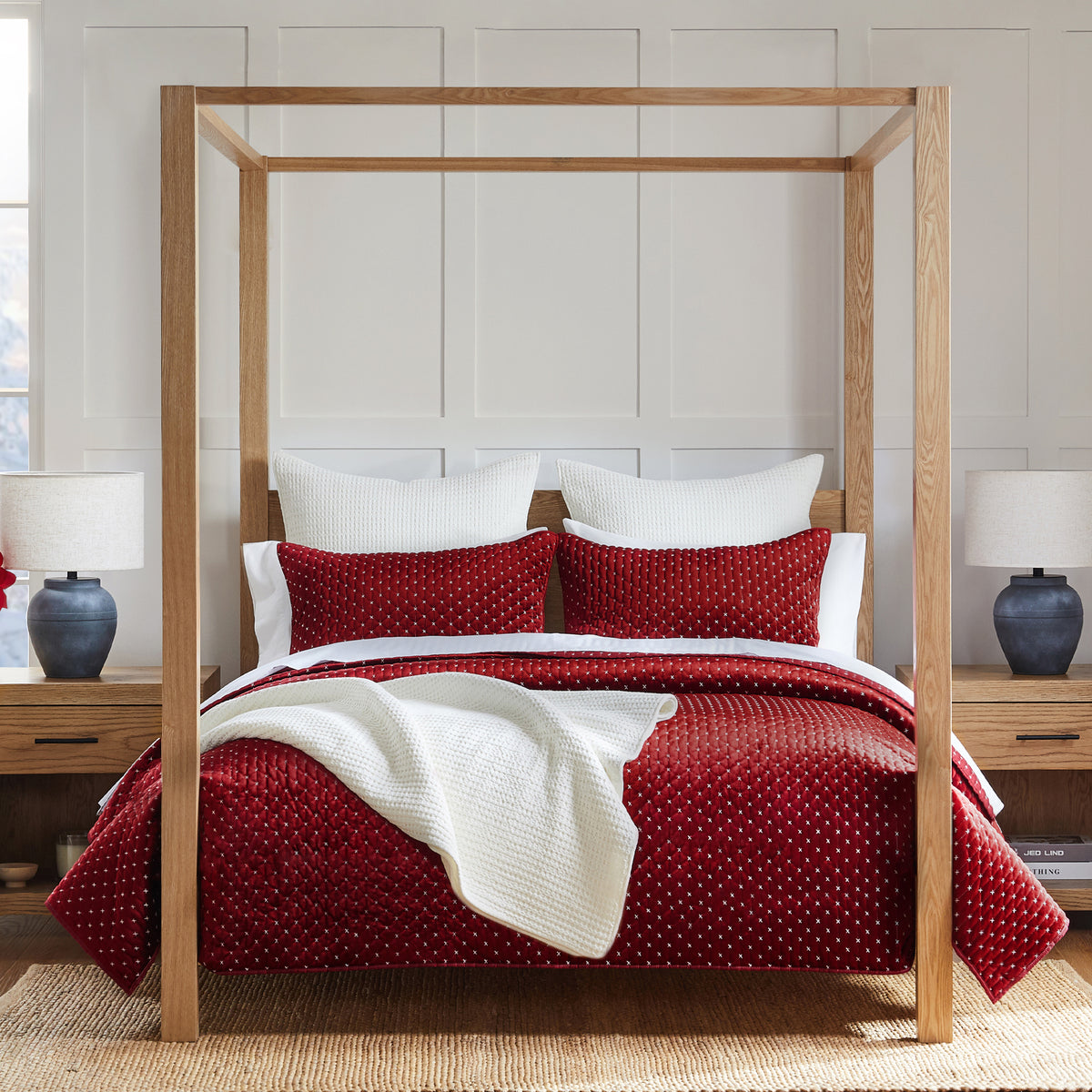 Cross Stitch Quilt Set