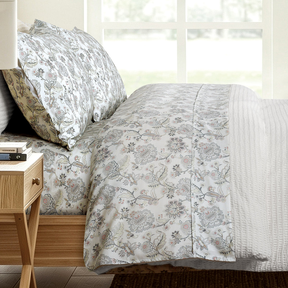 Ophelia Cotton Sateen Pillowcase Set