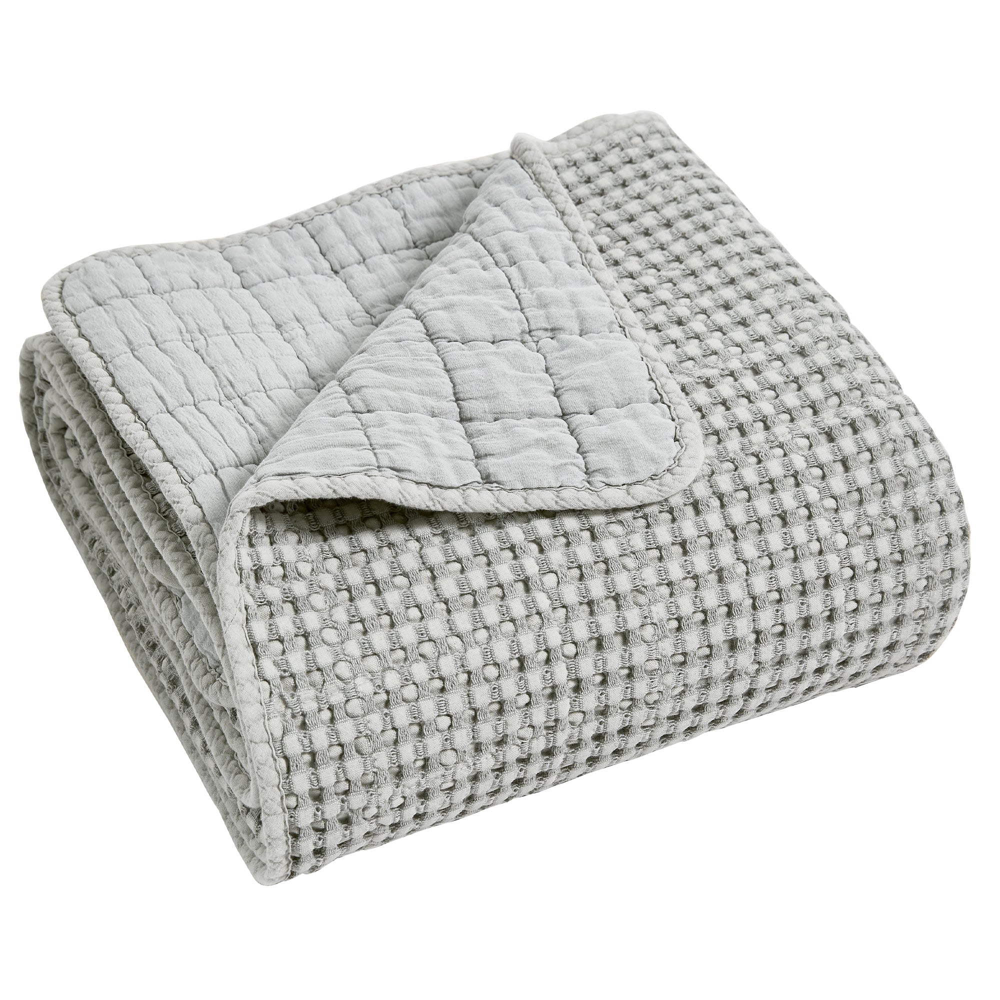 Mills Waffle Bedspread Set