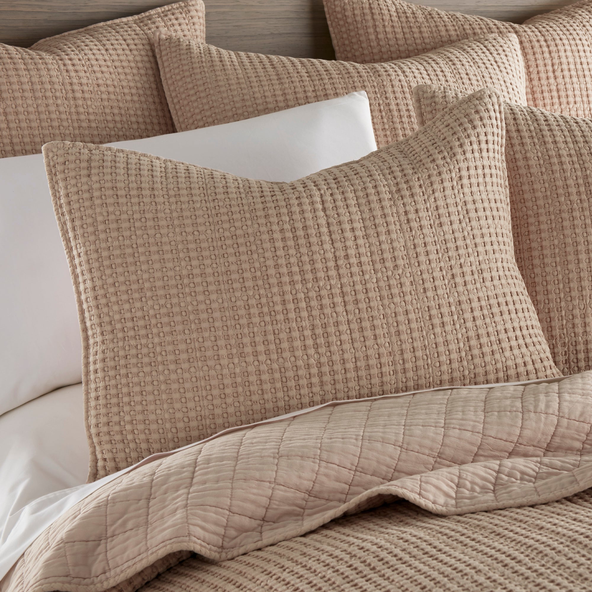 Mills Waffle Standard Sham