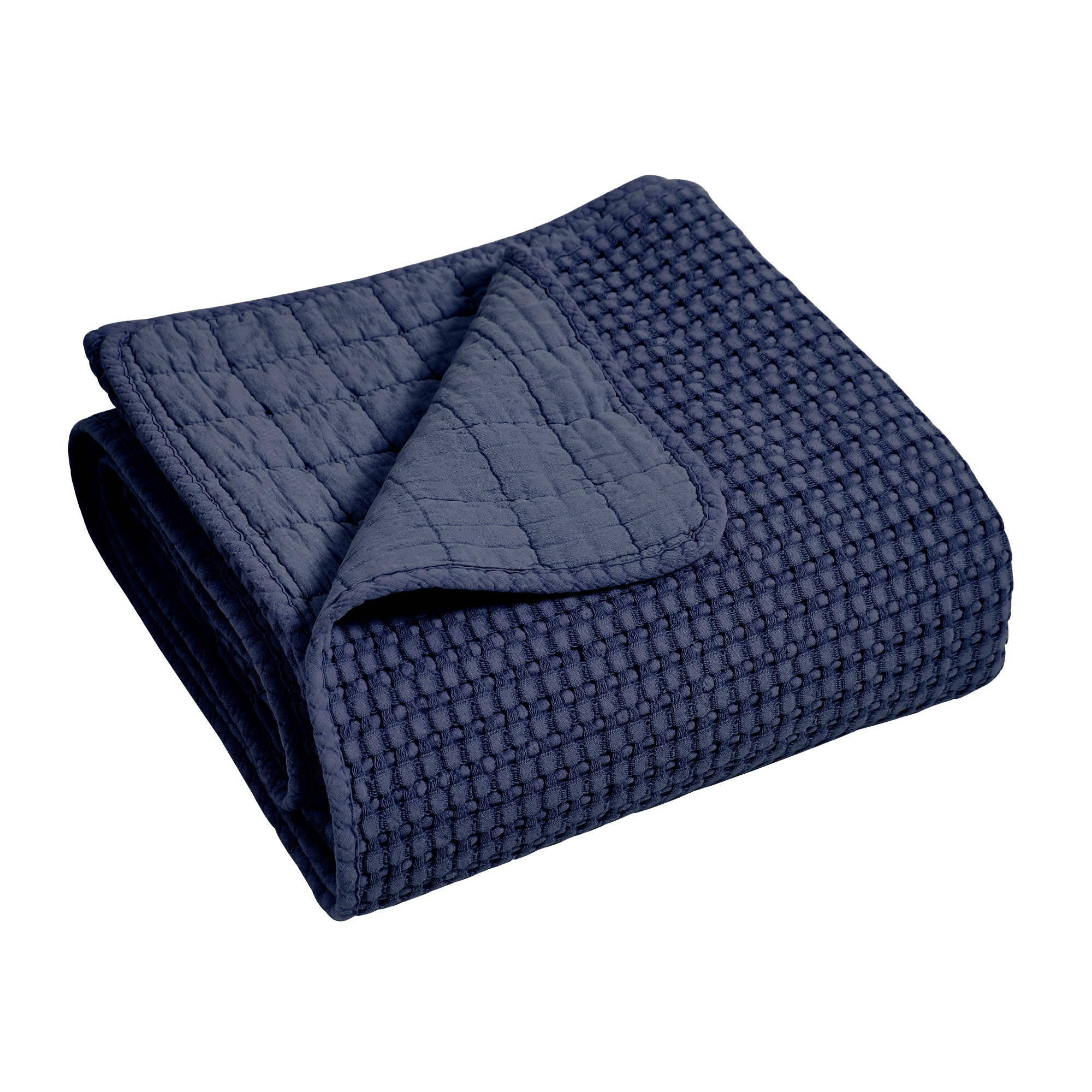 Mills Waffle Bedspread Set