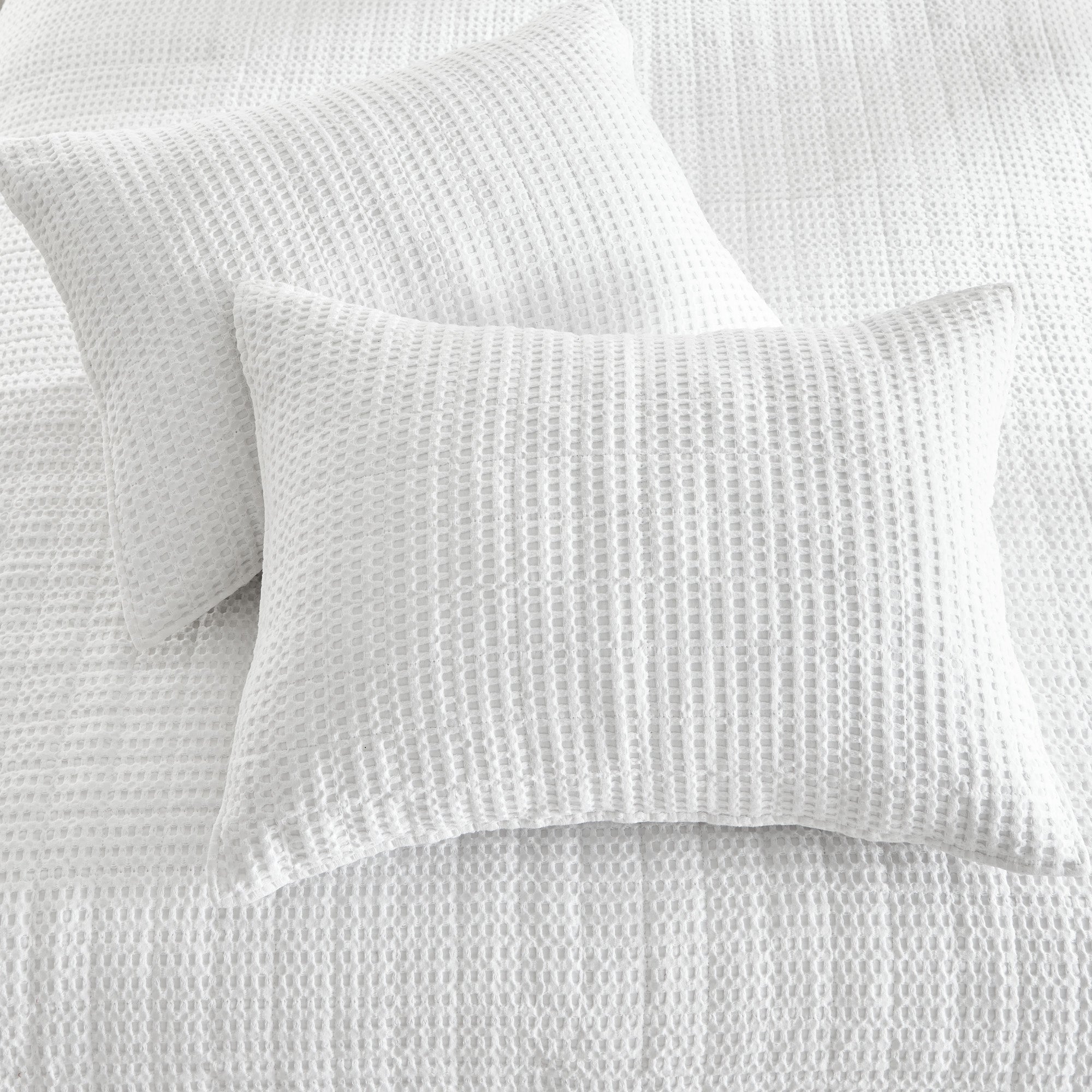 Mills Waffle Standard Sham