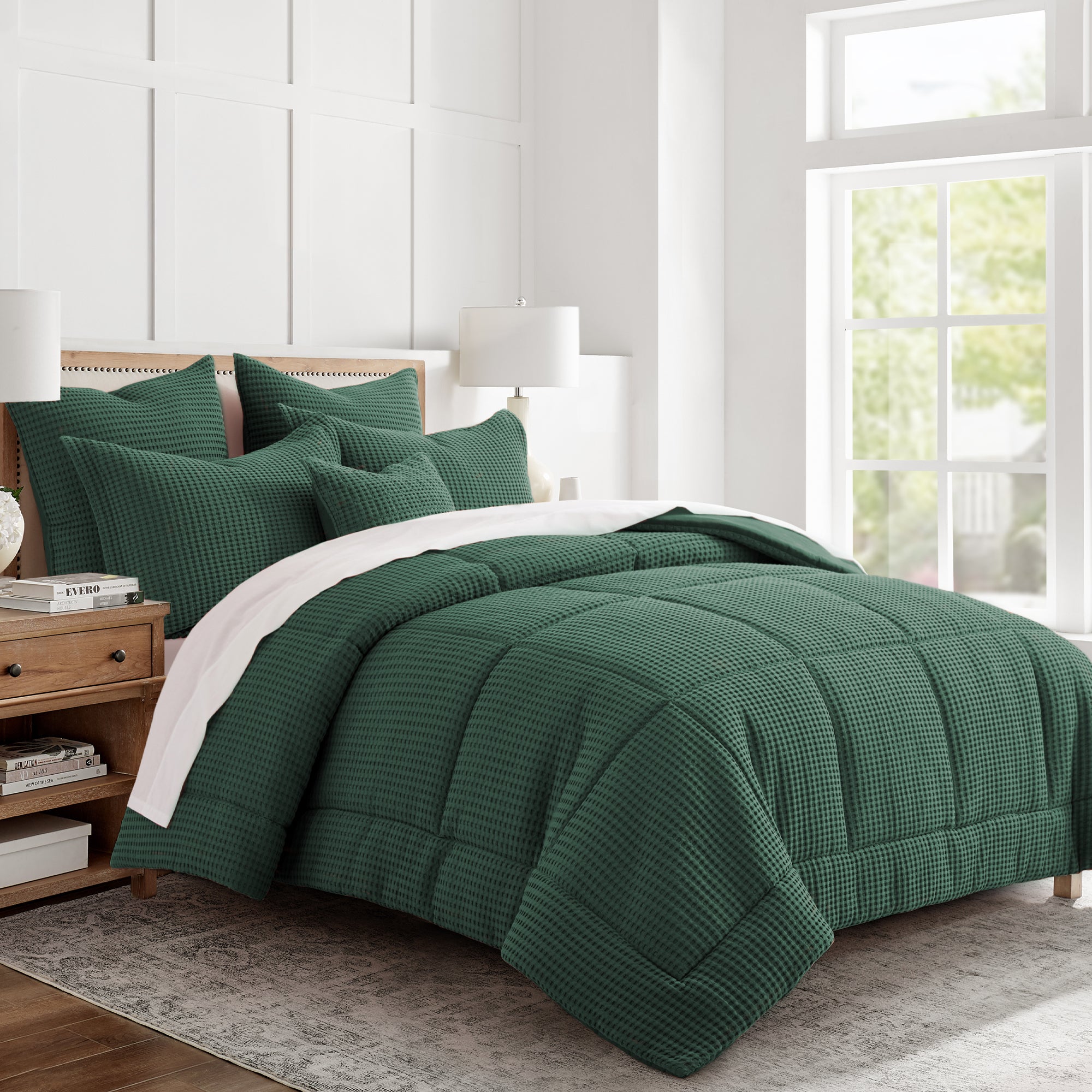 Mills Waffle Comforter Set