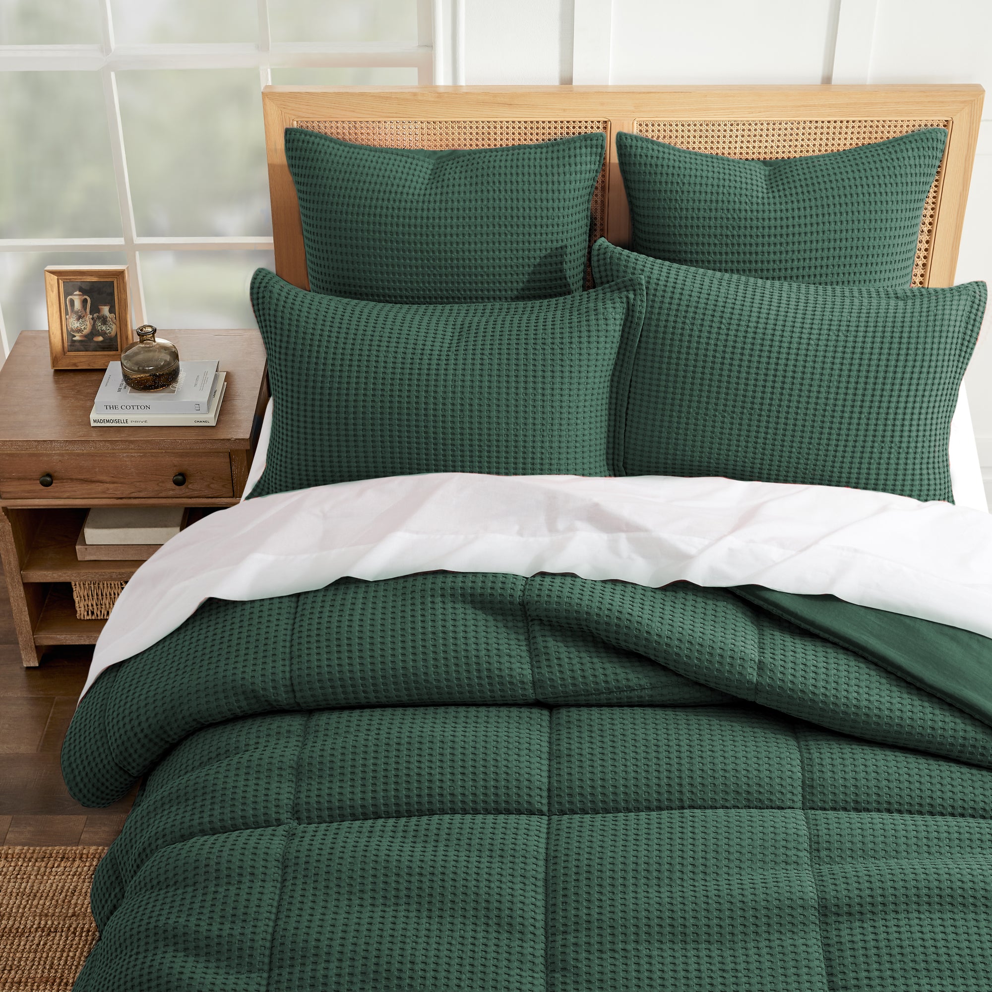 Mills Waffle Comforter Set