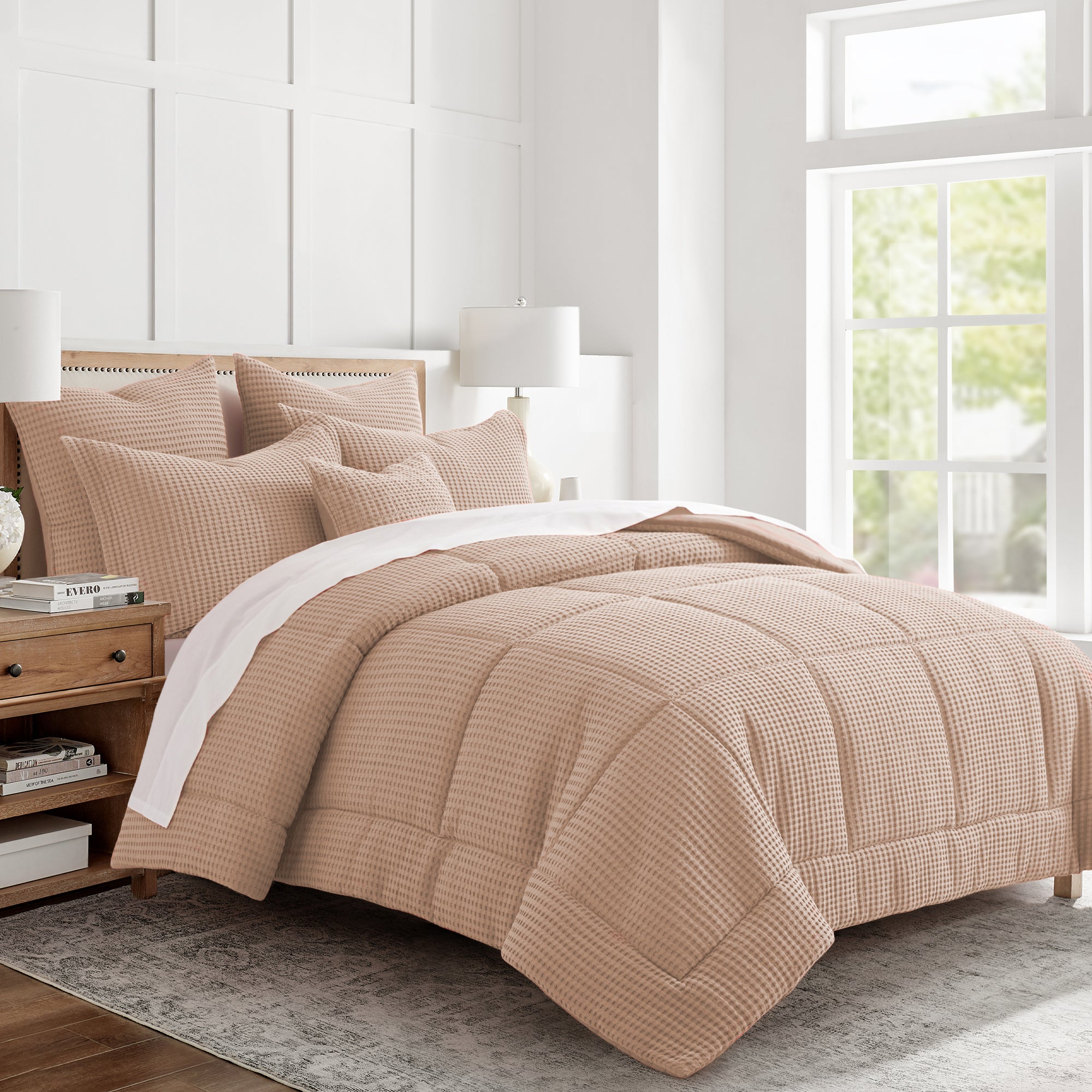 Mills Waffle Comforter Set