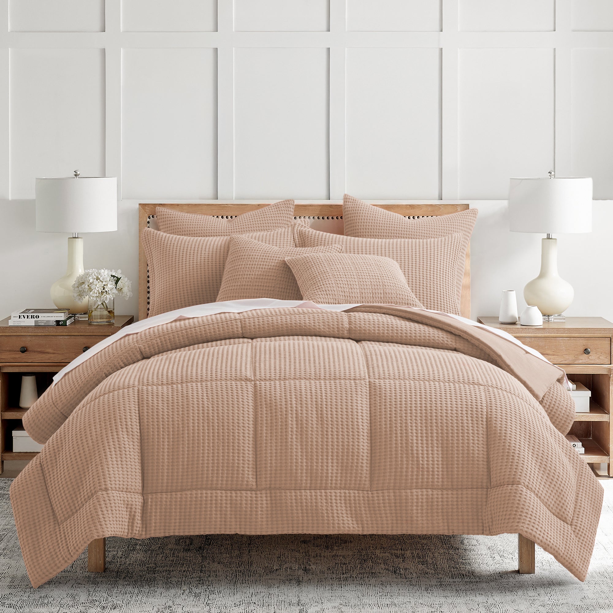 Mills Waffle Comforter Set