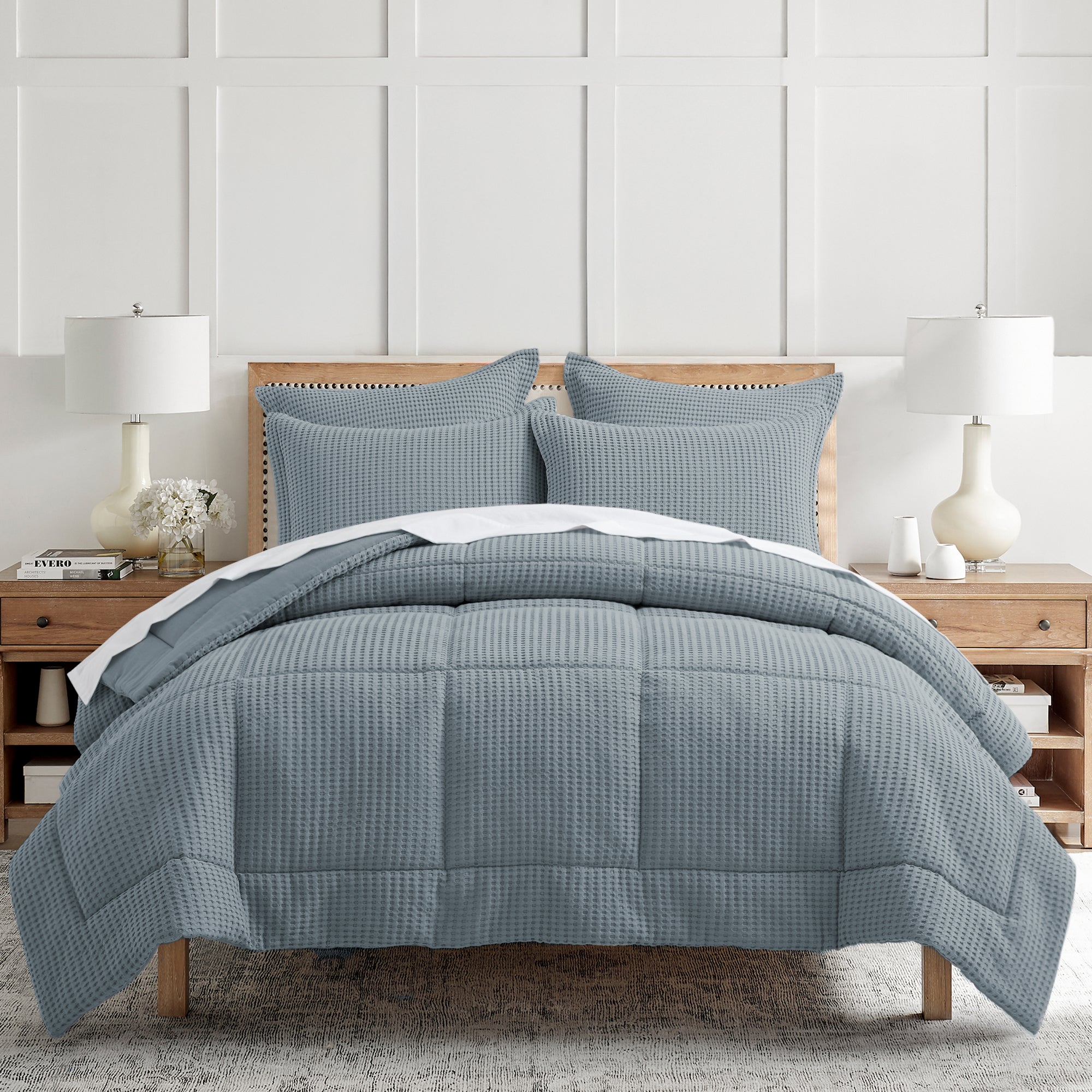 Mills Waffle Comforter Set