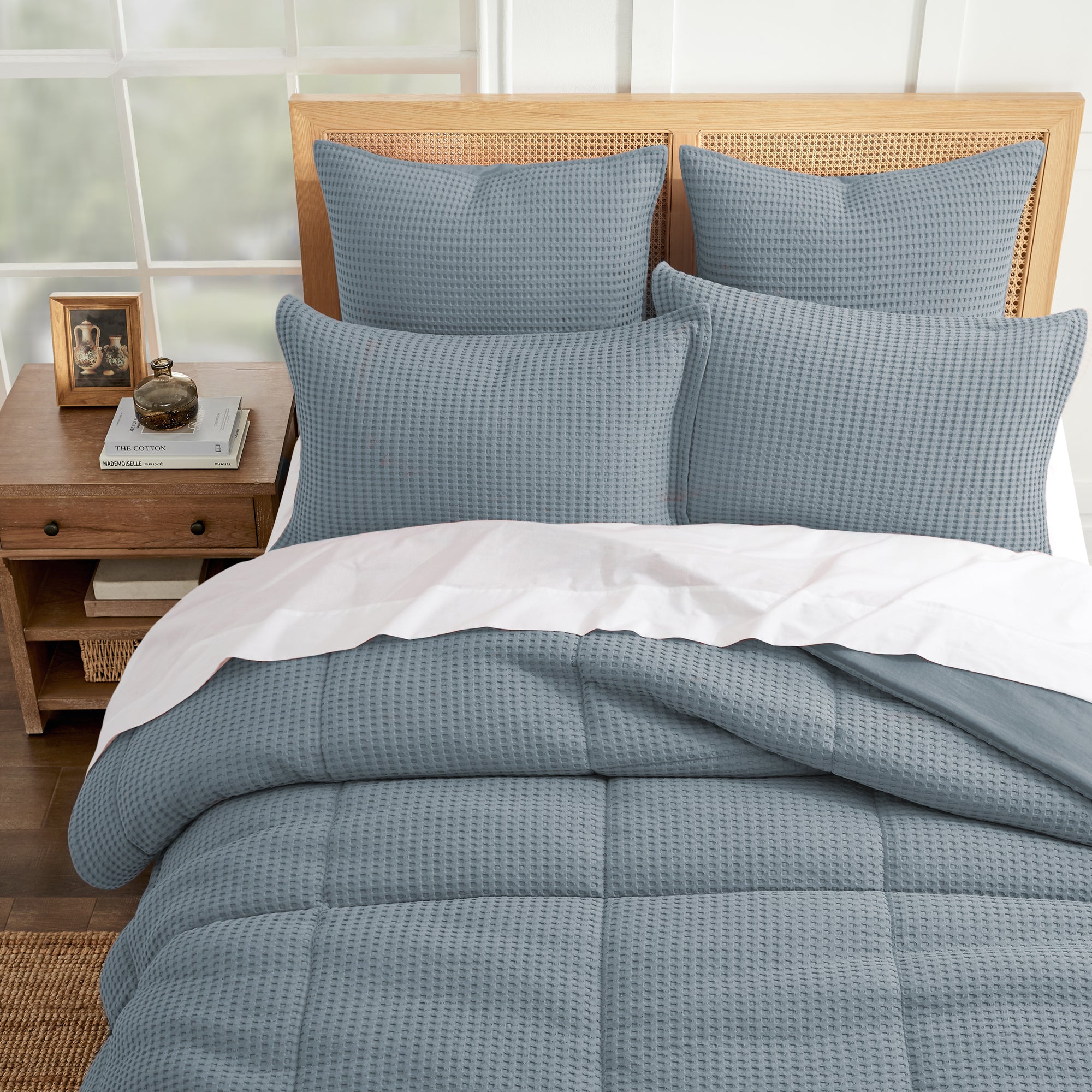 Mills Waffle Comforter Set