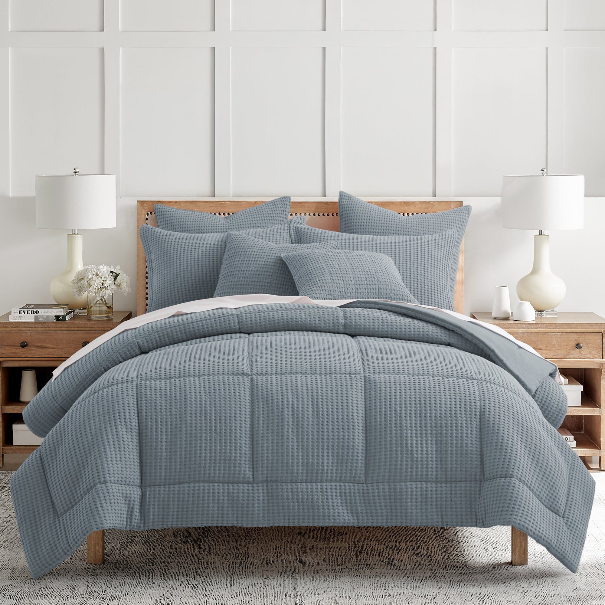 Mills Waffle Comforter Set