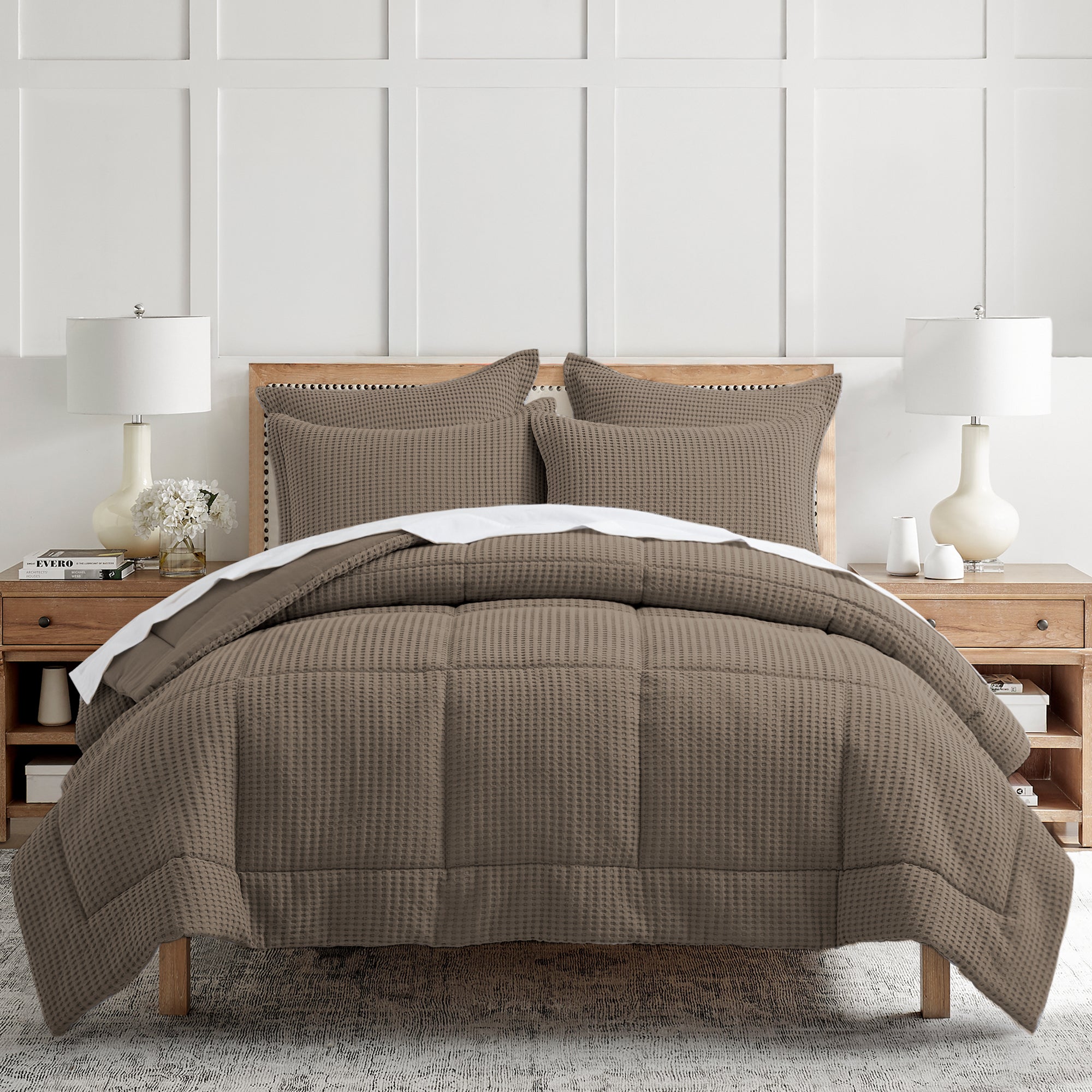 Mills Waffle Comforter Set