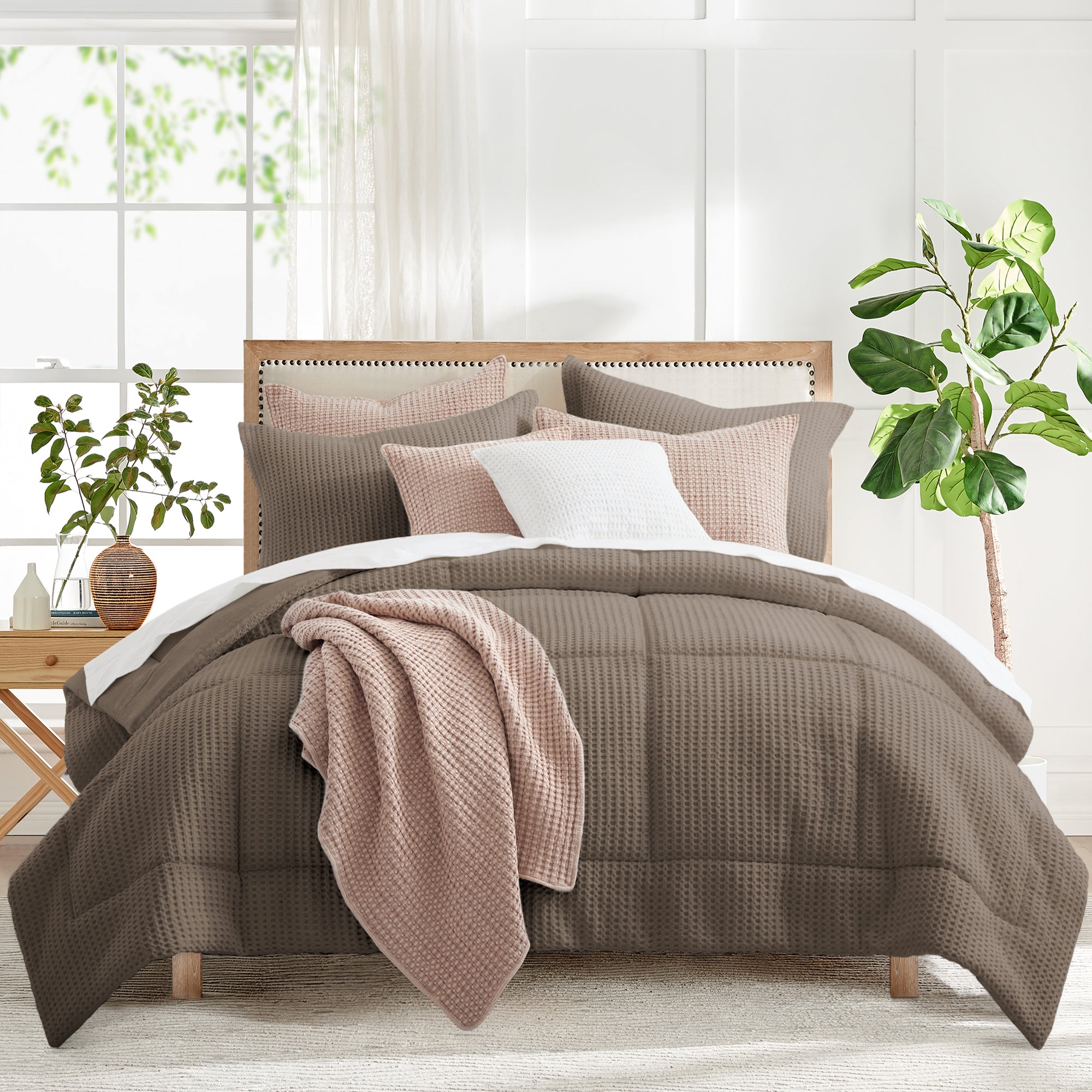 Mills Waffle Comforter Set