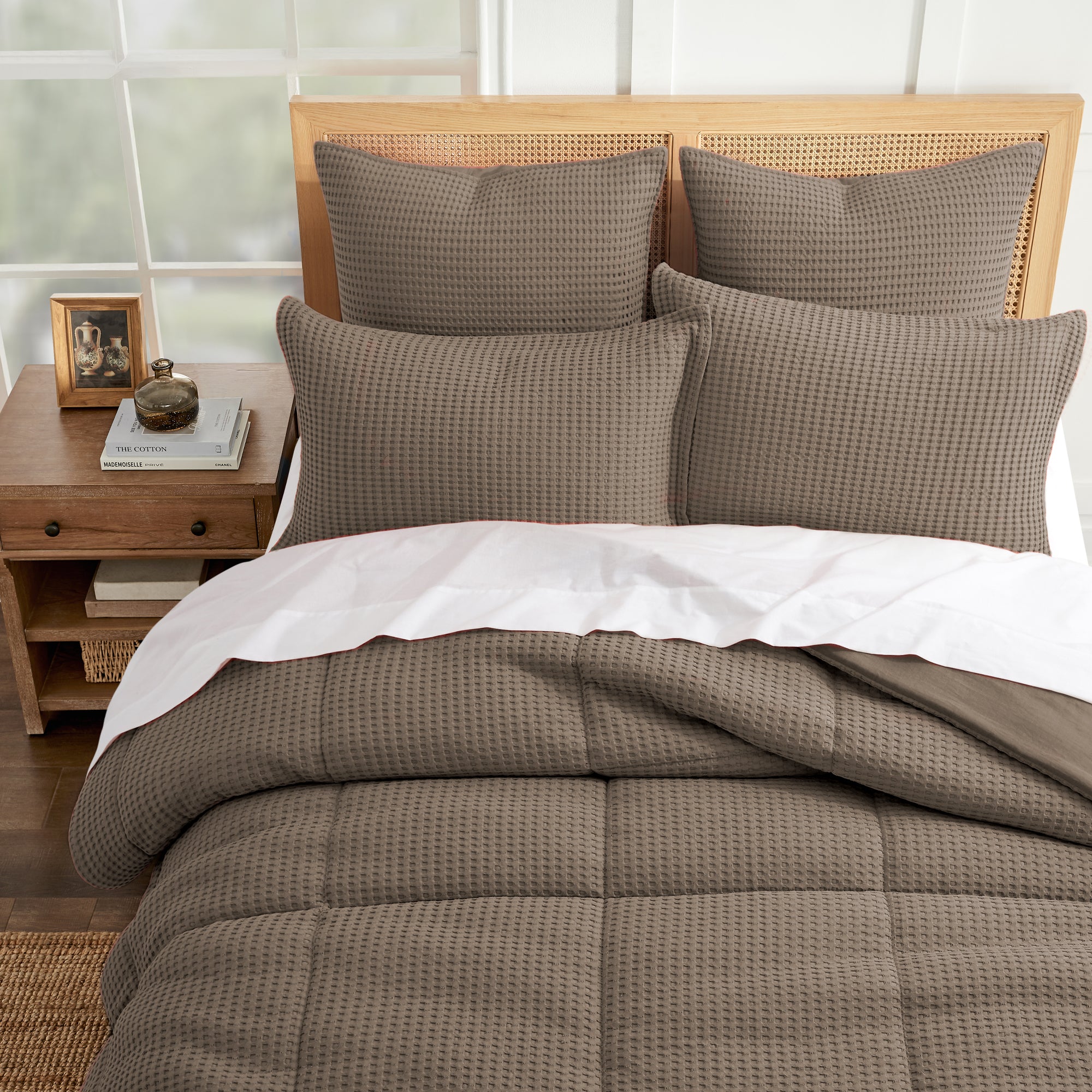 Mills Waffle Comforter Set