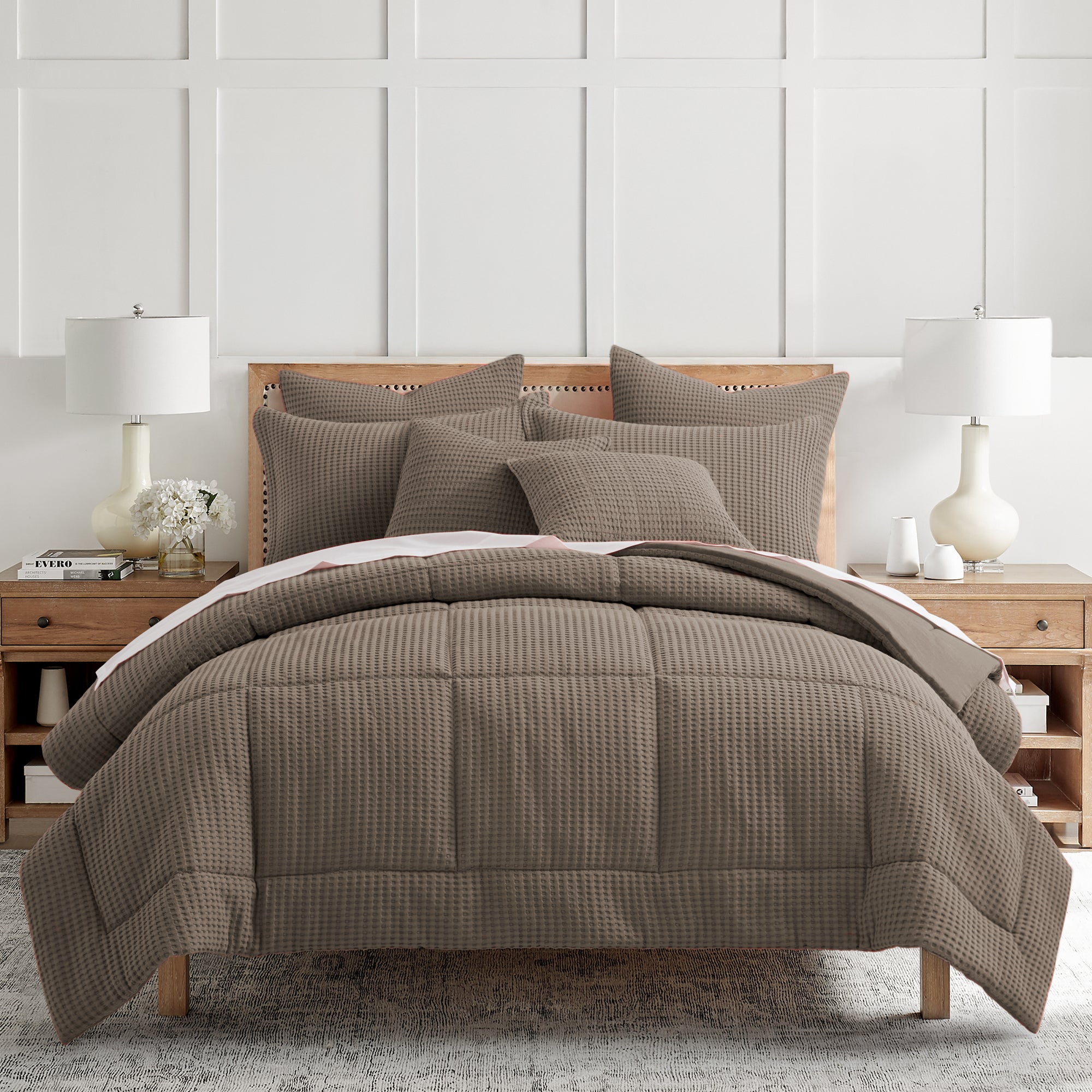 Mills Waffle Comforter Set