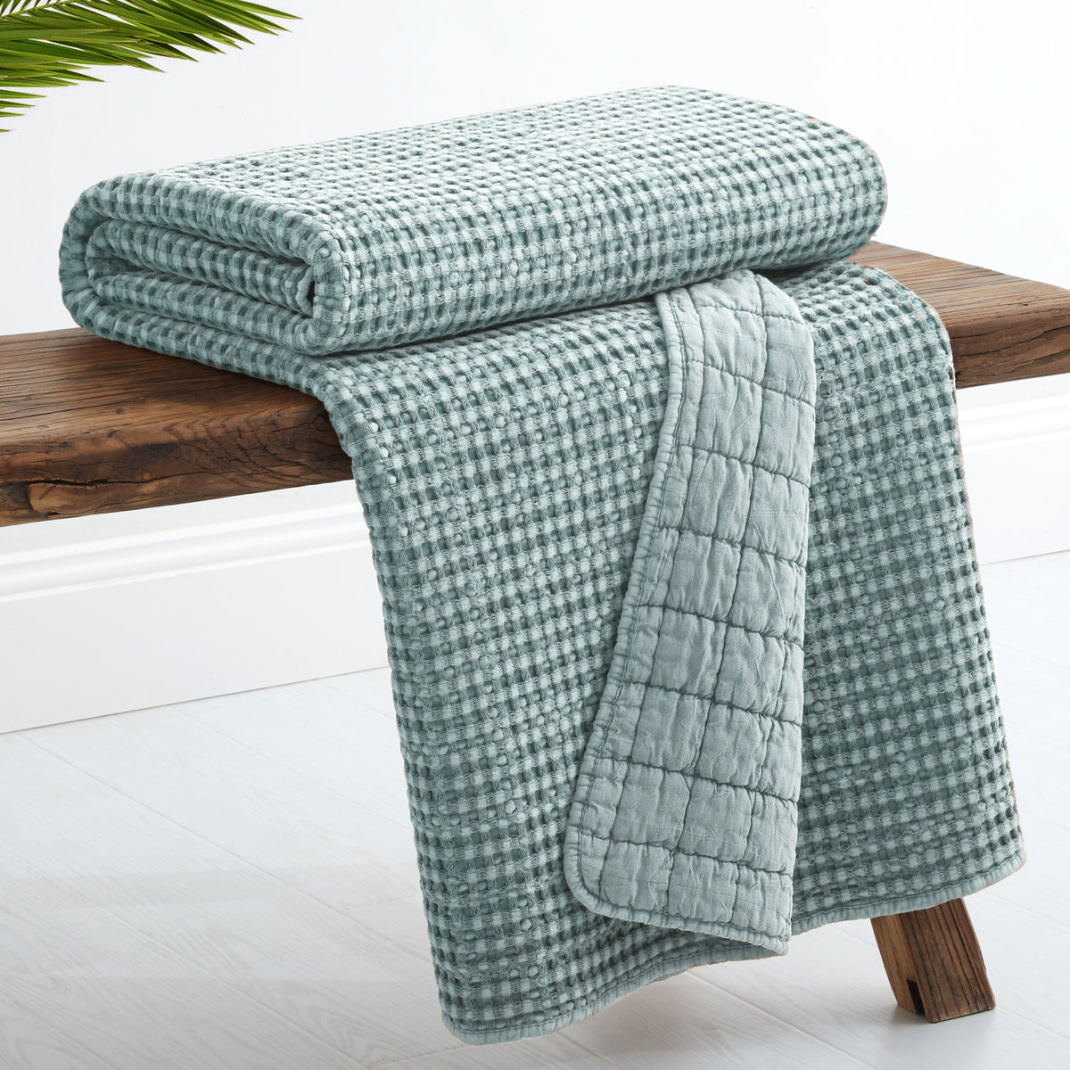 Mills Waffle Quilted Throw