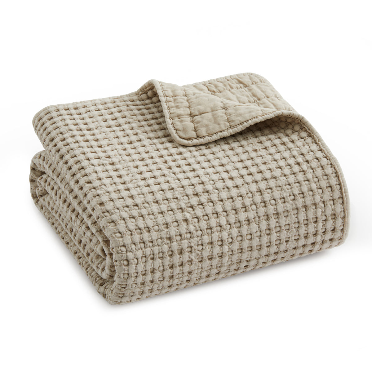 Mills Waffle Quilted Throw