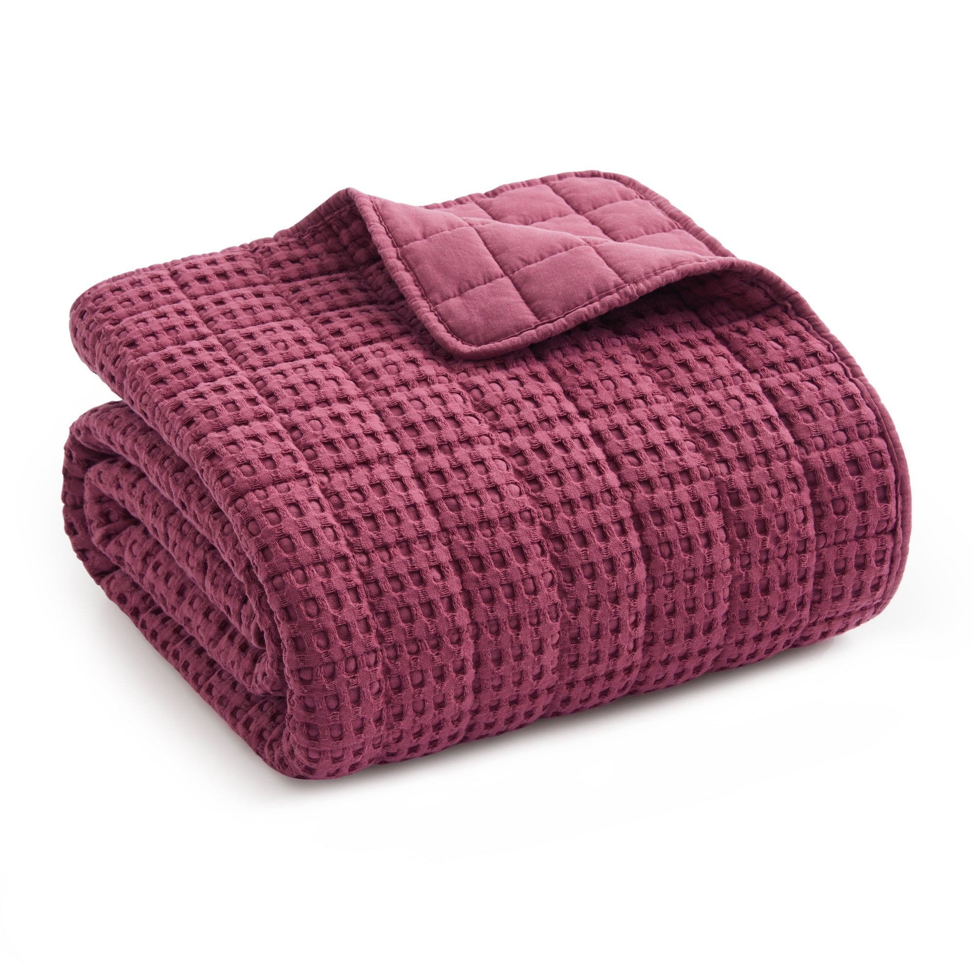 Mills Waffle Quilted Throw