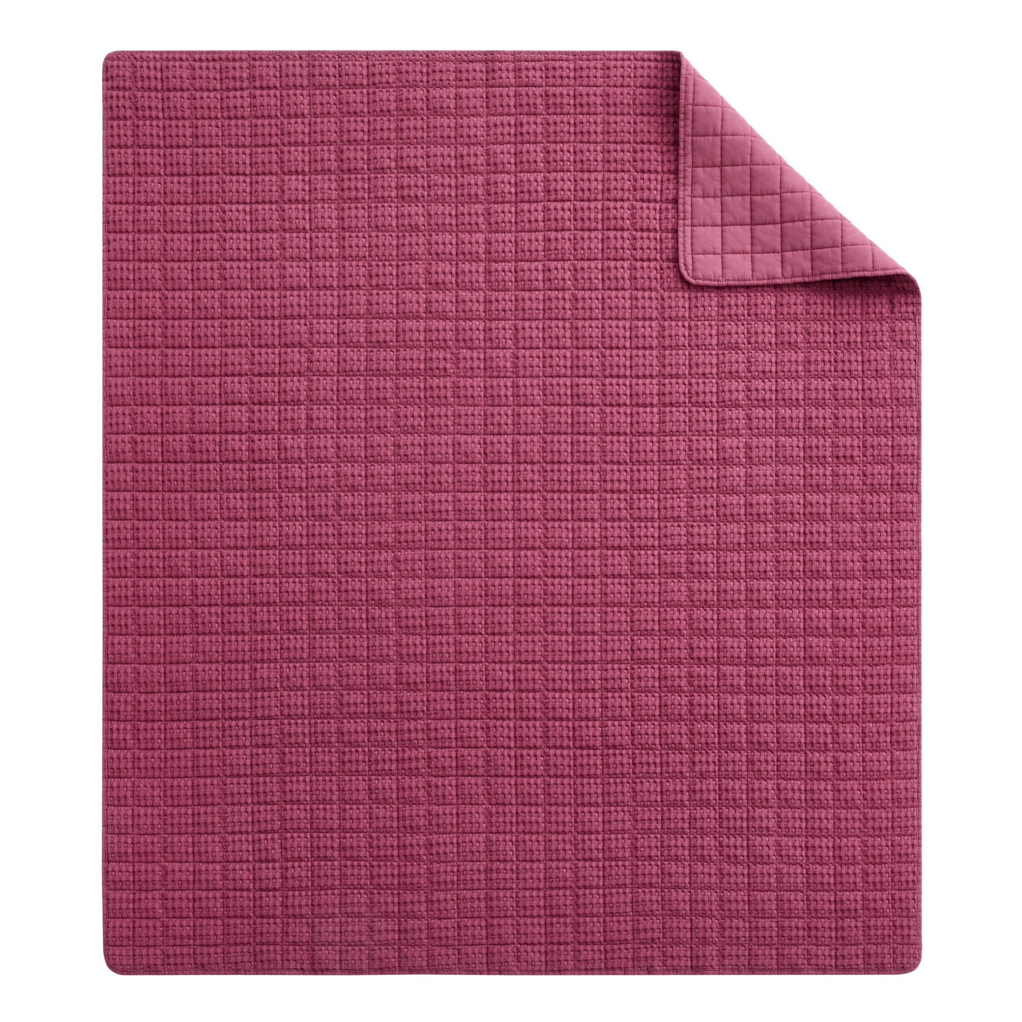 Mills Waffle Quilted Throw