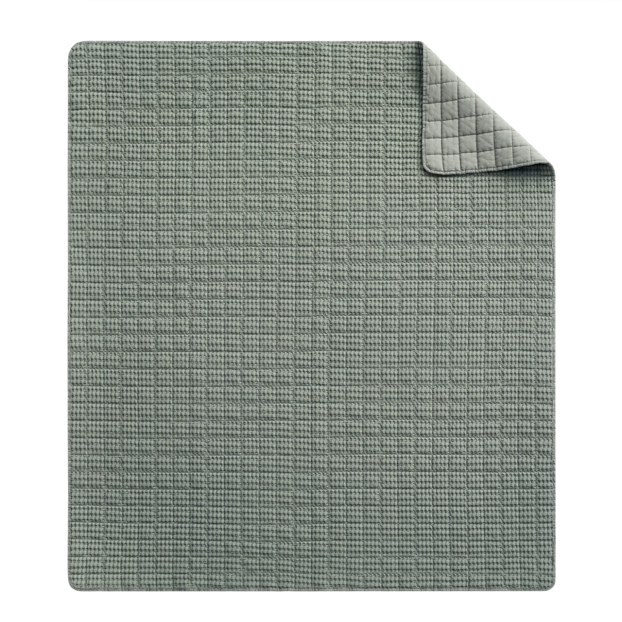 Mills Waffle Quilted Throw