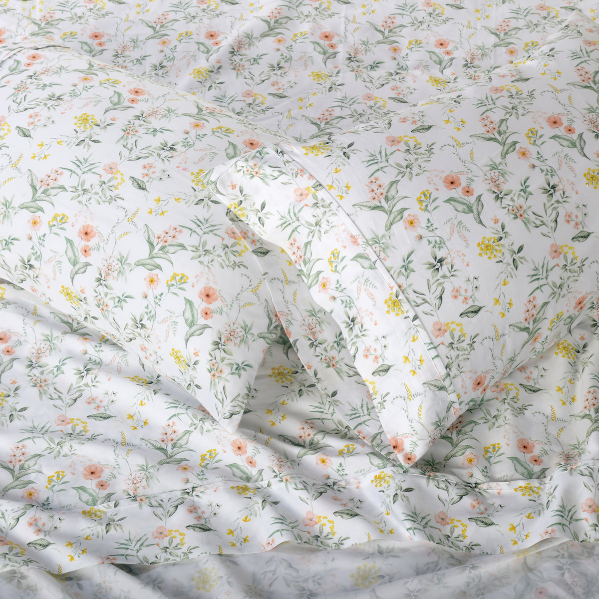 Viviana Cotton Sateen Sheet Set