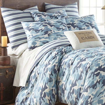 Levtex Home Camo Green Duvet Set - Cotton