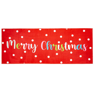 Levtex Home Holly Jolly Merry Christmas Rug 20x34