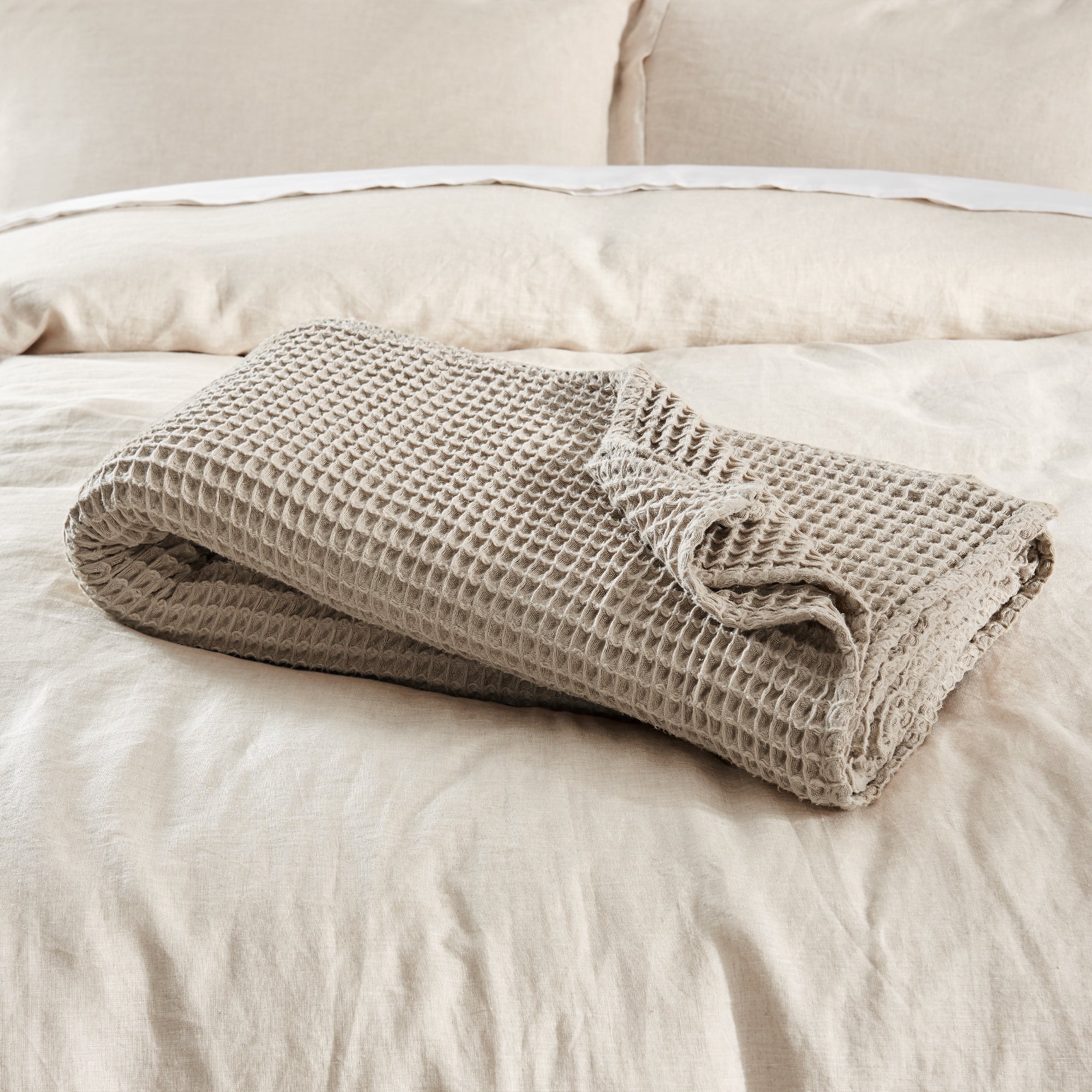 Levtex Home Waffle Blanket - Cotton