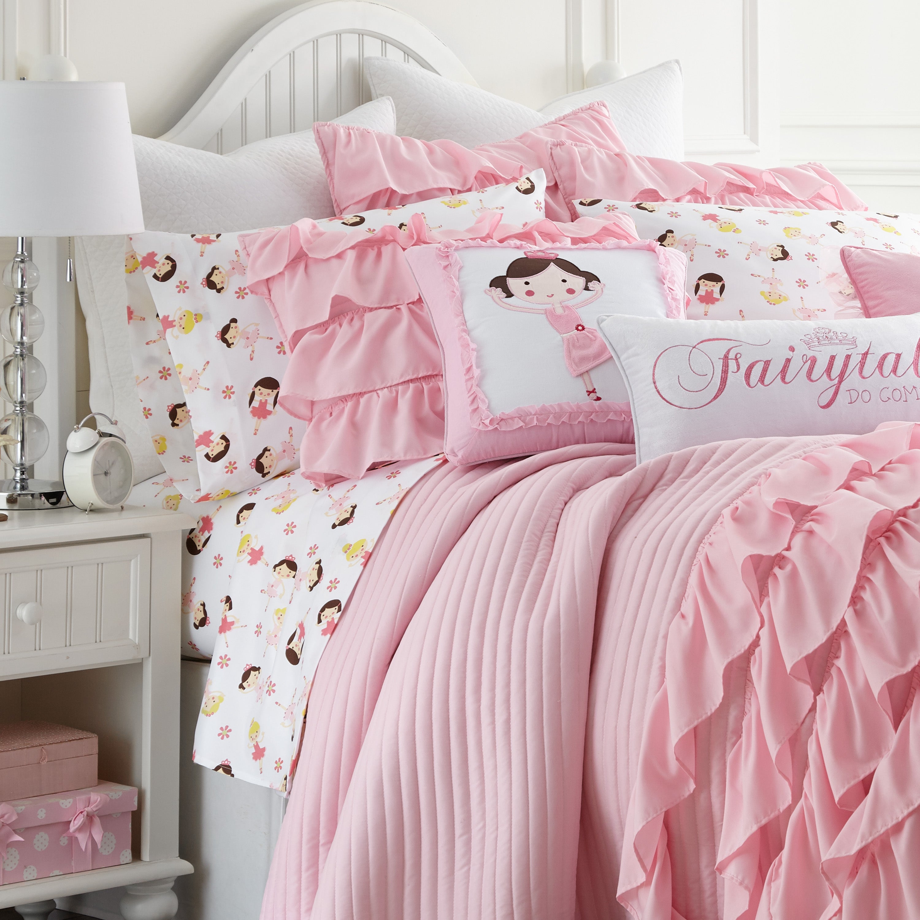 Ballerina full size comforter set best sale