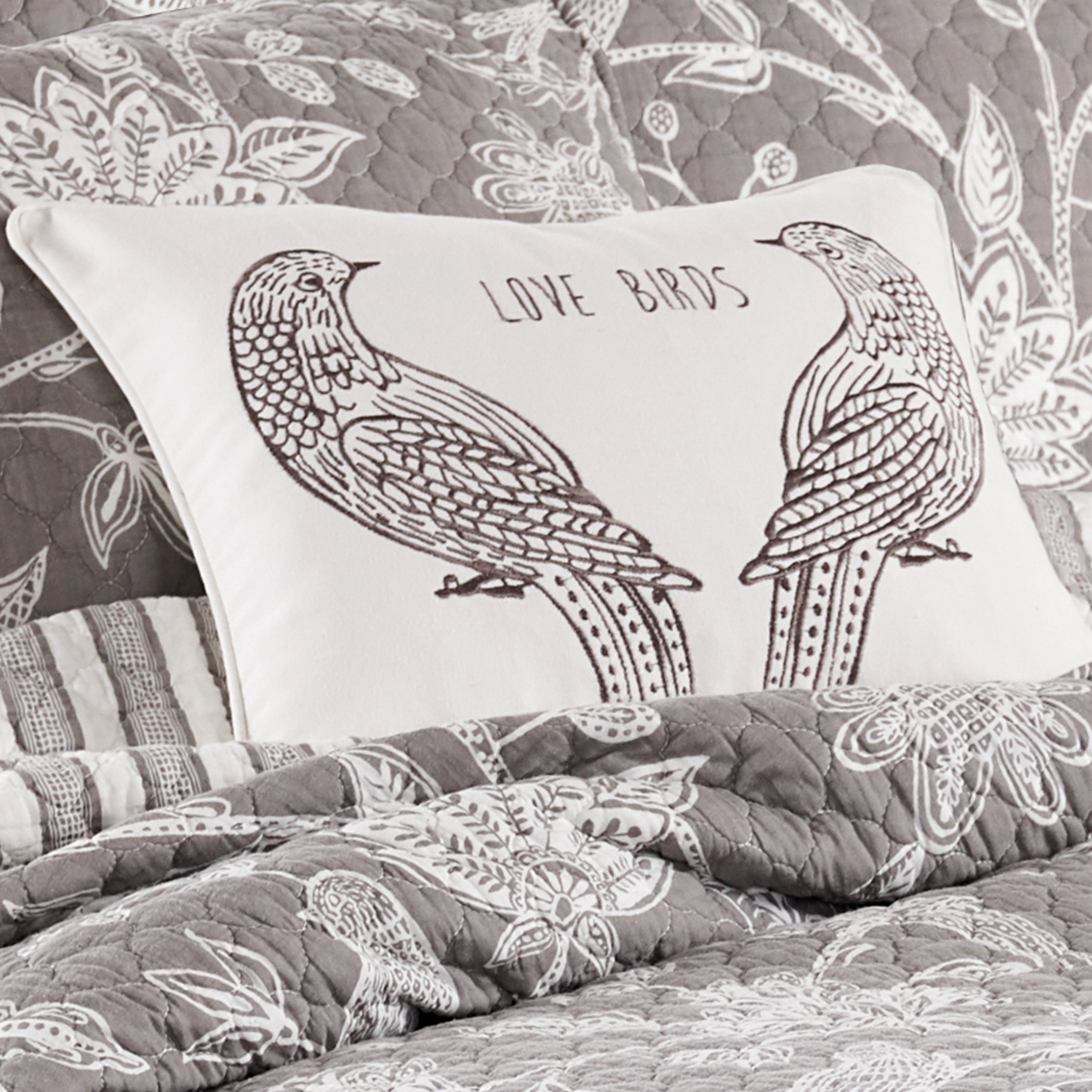 Tanzie Love Birds Pillow