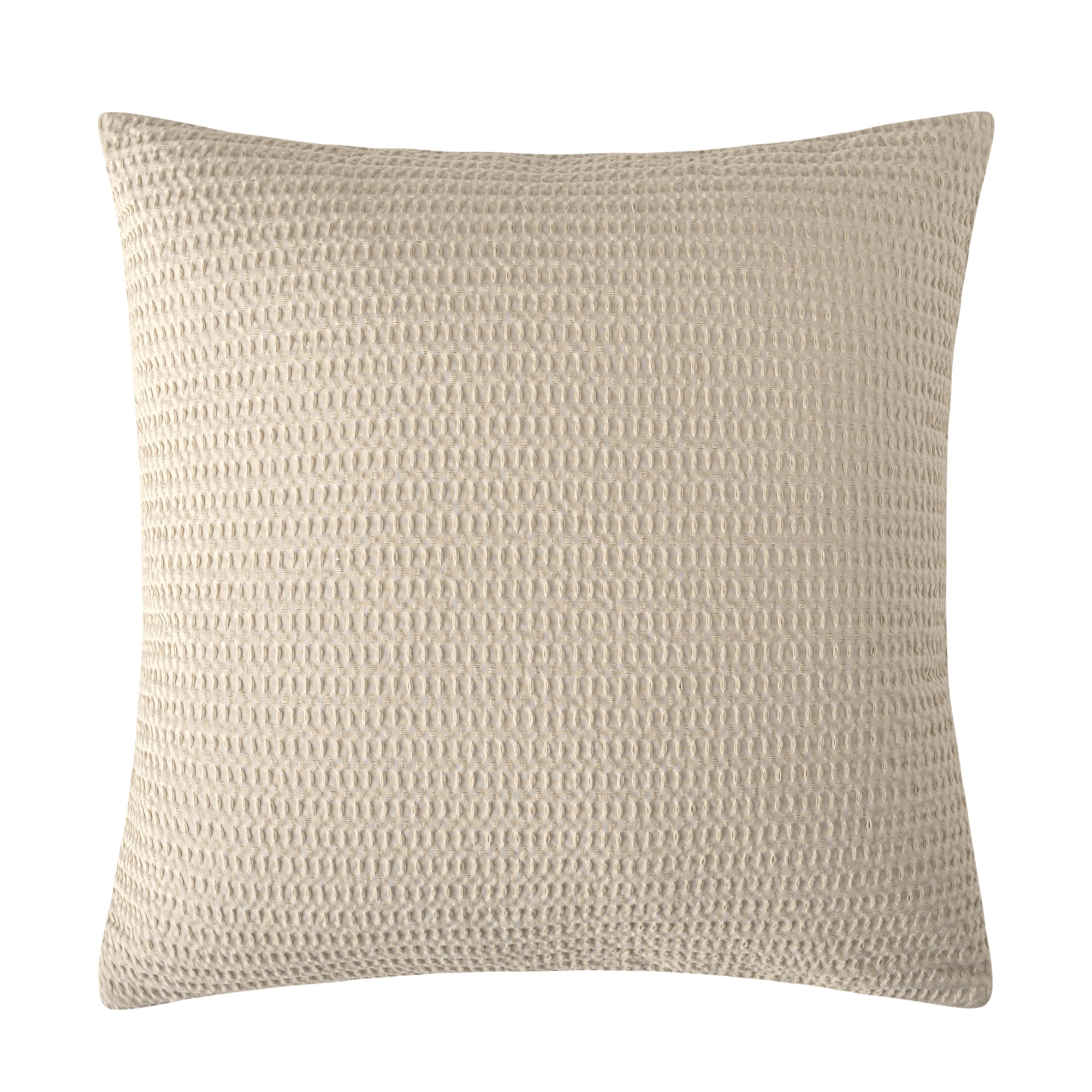 Cloud Waffle Square Pillow