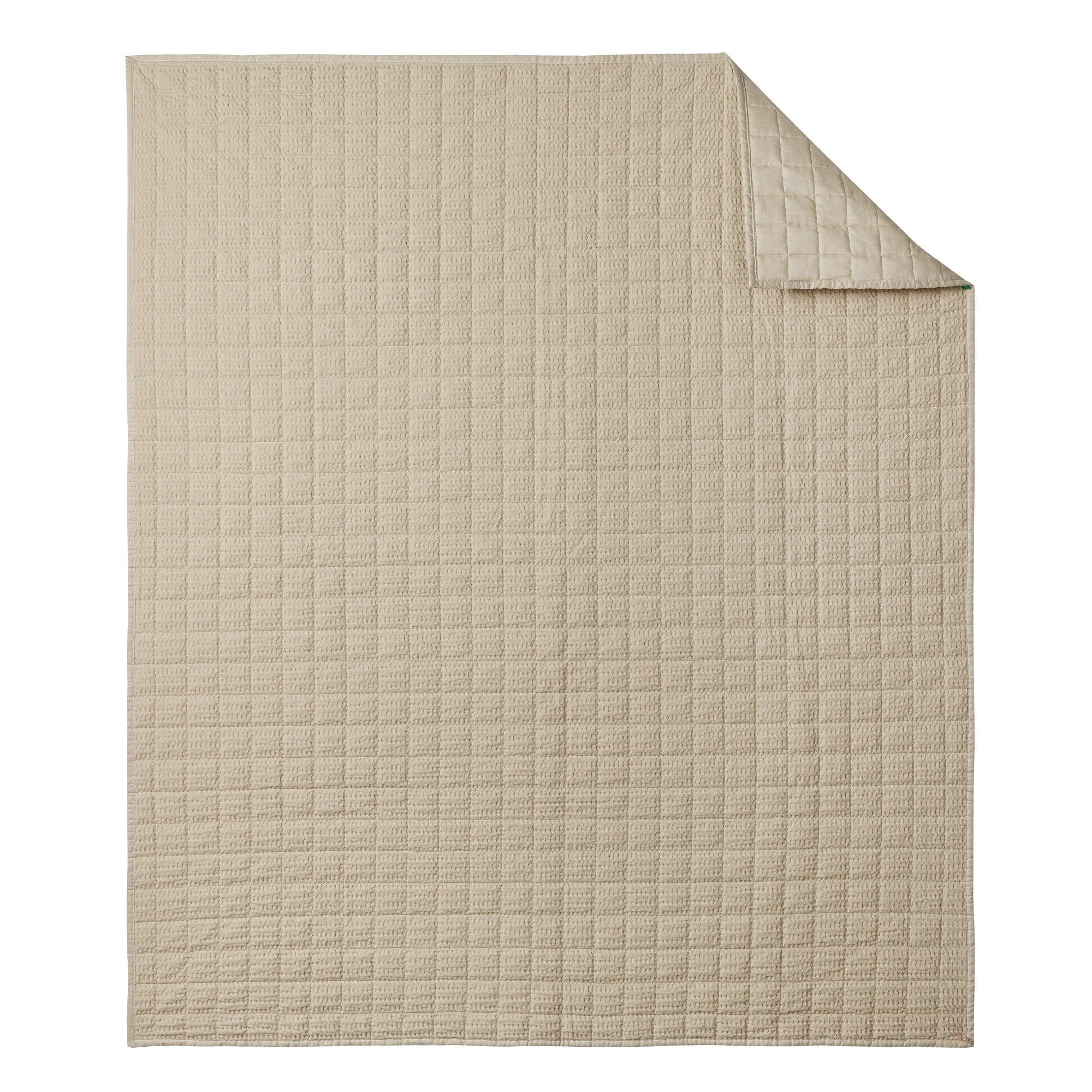 Cloud Waffle Quilted Throw