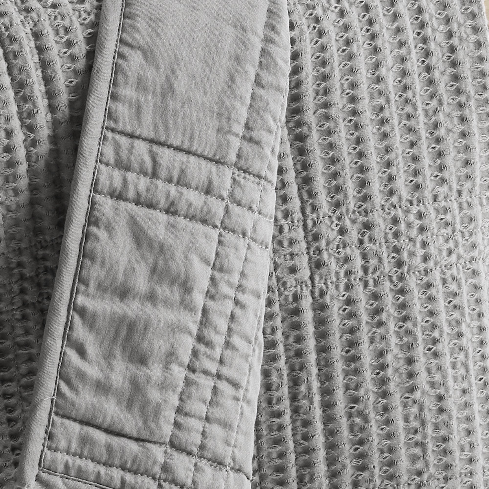 Cloud Waffle Quilted Throw