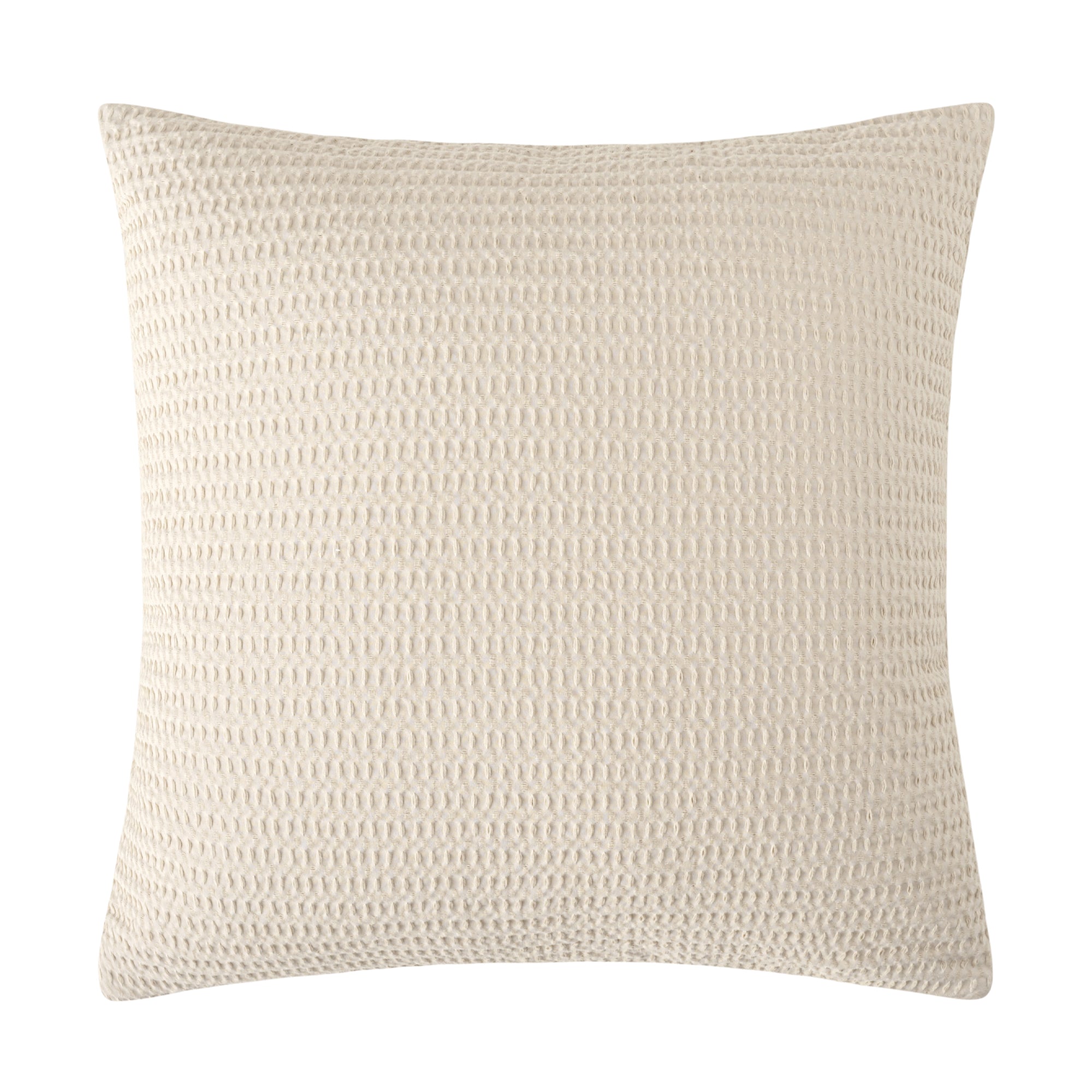 Cloud Waffle Square Pillow