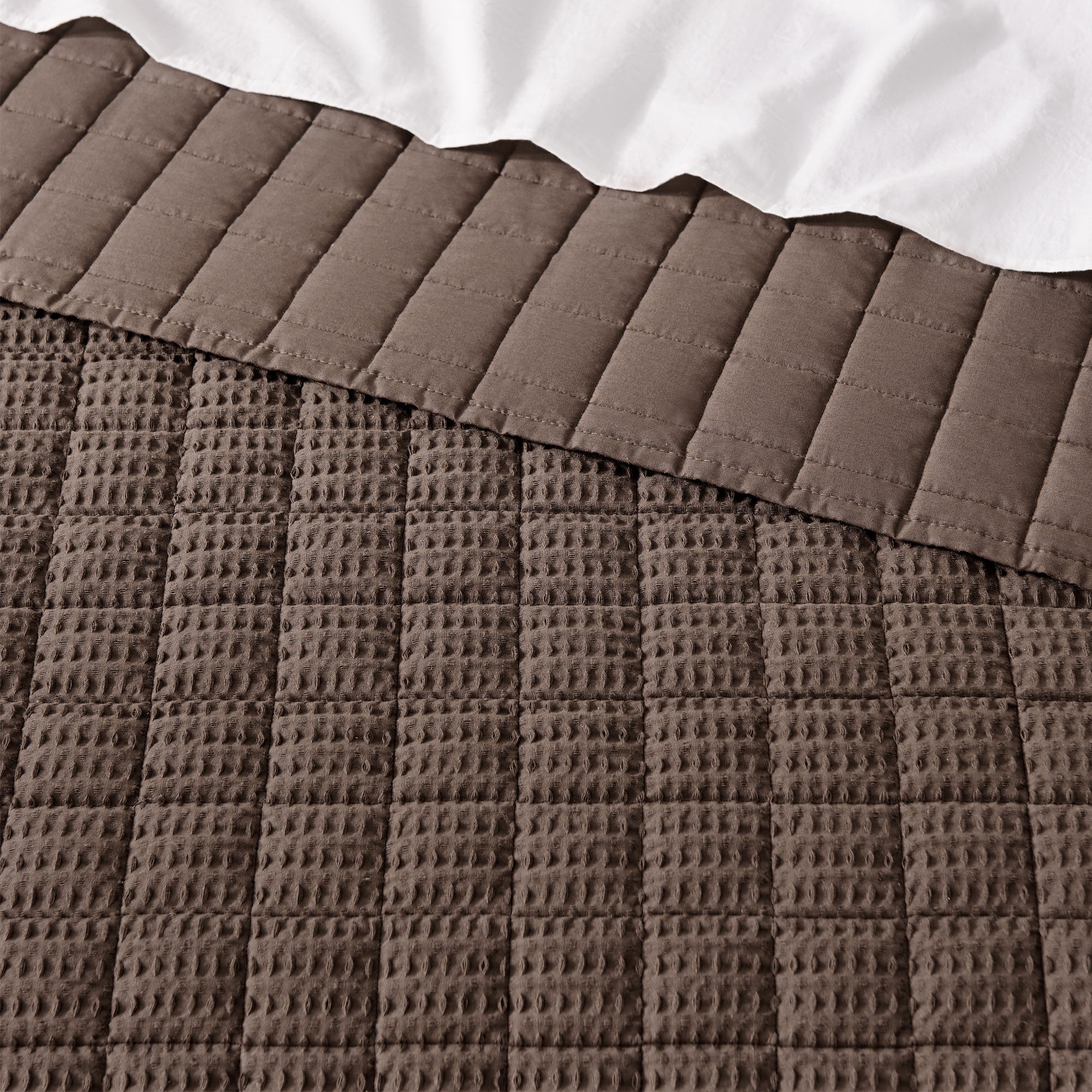 Cloud Waffle Quilt Set