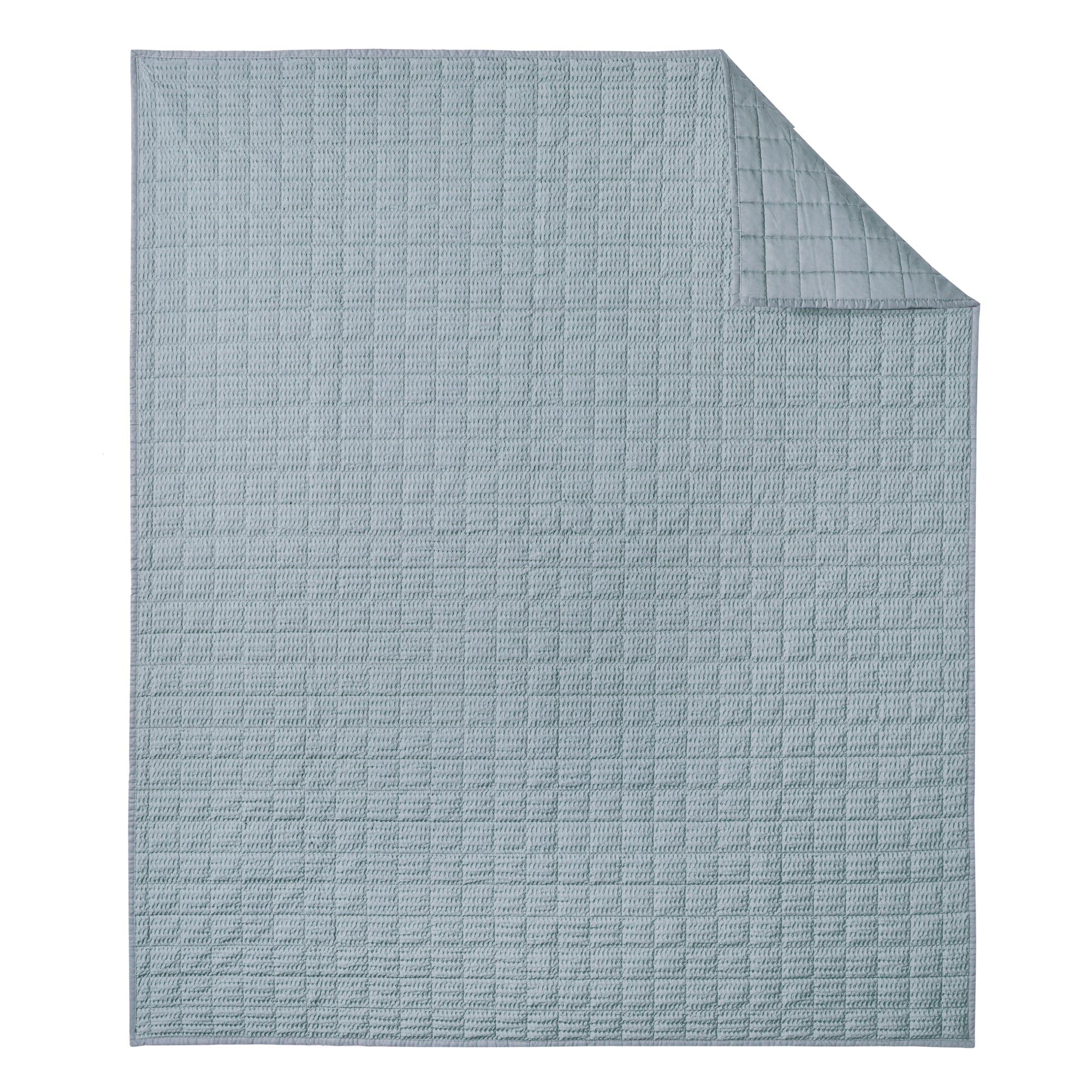 Cloud Waffle Quilted Throw